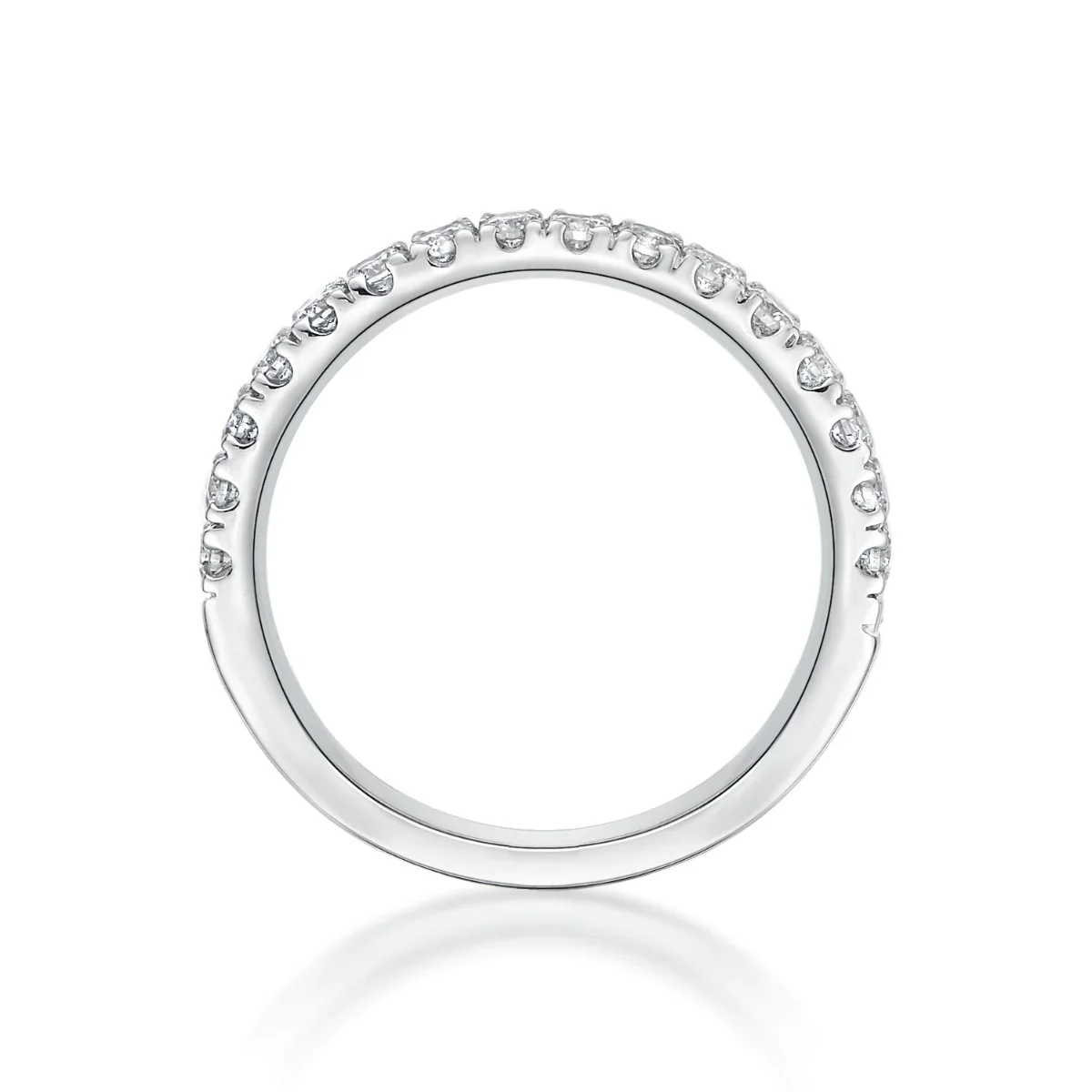 0.23ct Willow Diamond Half Eternity Ring | 18K White Gold - Image 2