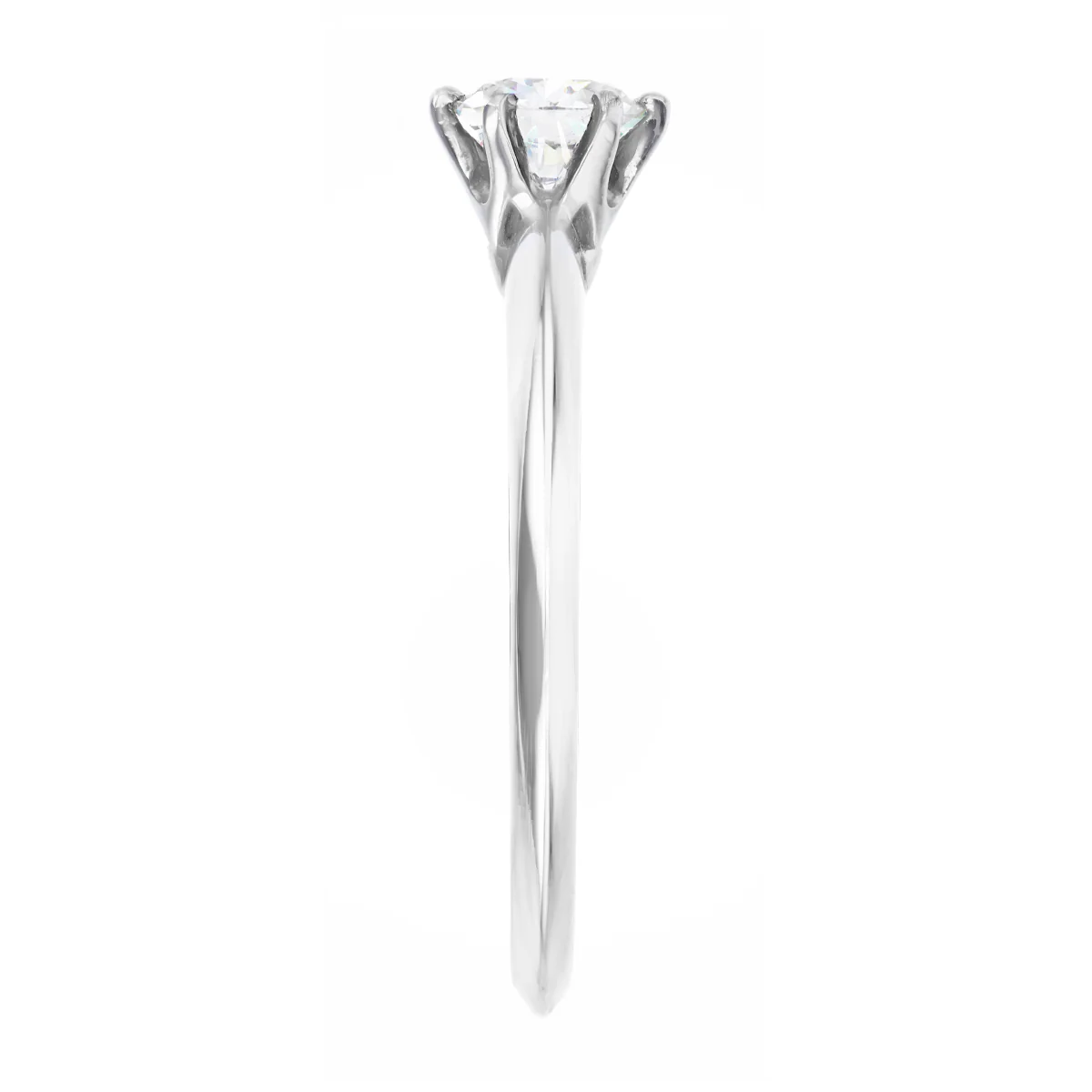 0.50ct Round Brilliant Solitaire Ring | Pre-Loved | Platinum - Image 4
