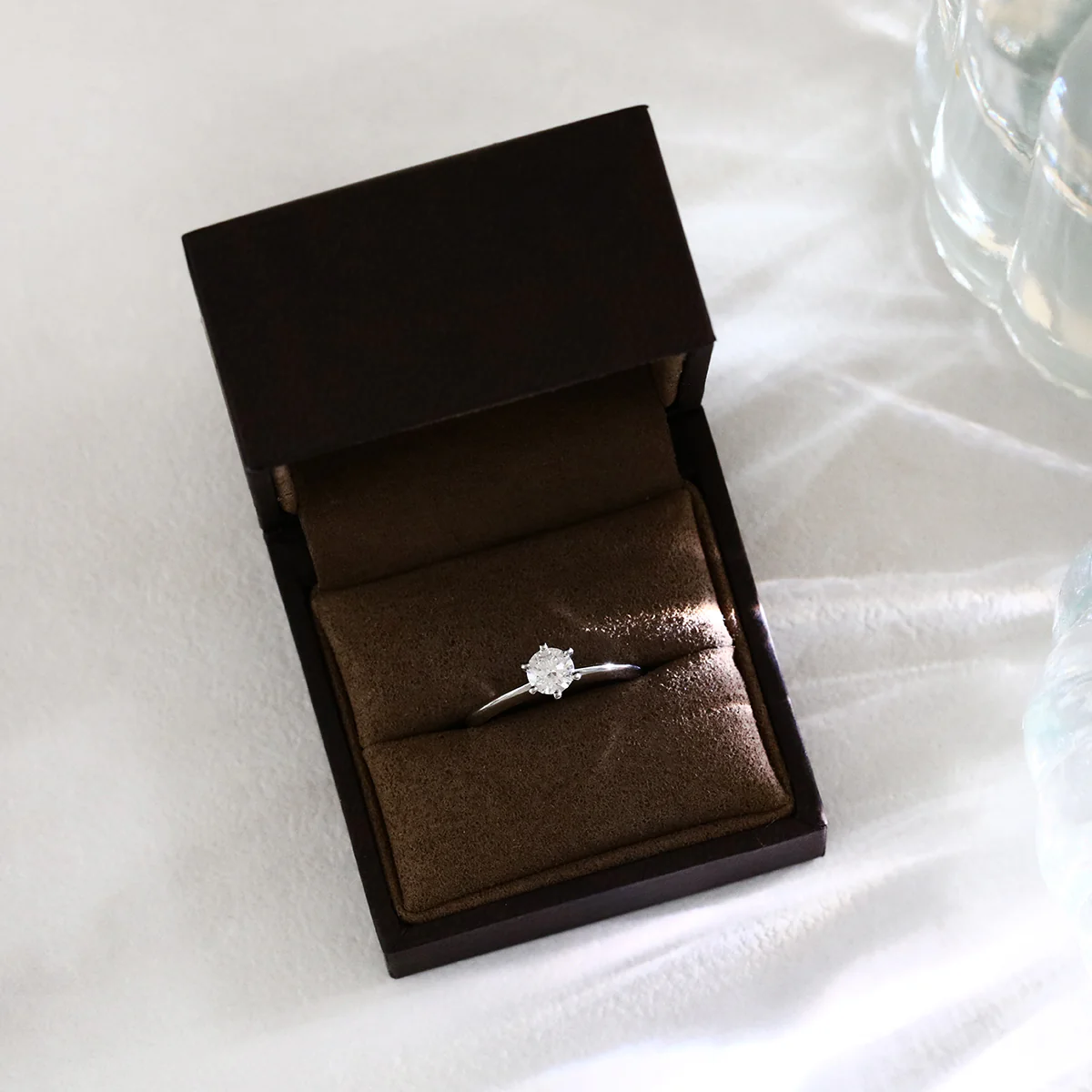 0.50ct Round Brilliant Solitaire Ring | Pre-Loved | Platinum - Image 7