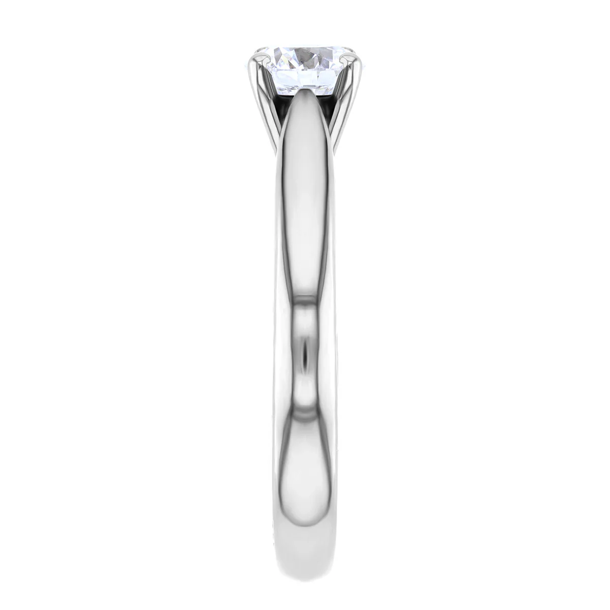 0.57ct Estelle Round Cut Diamond Solitaire | IF D Colour | Pre-Loved | Platinum - Image 4