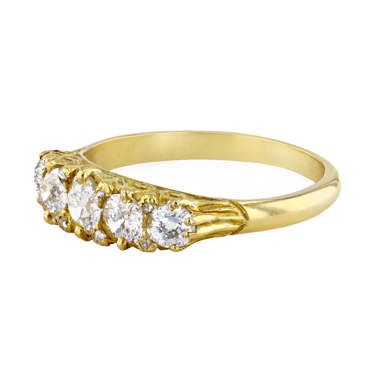 1.11ct Diamond Eternity Ring | Pre-Loved | 18K Yellow Gold - Image 2
