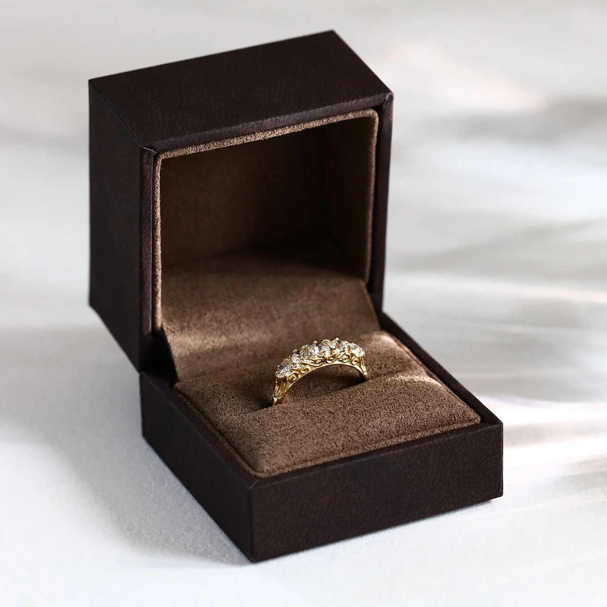 1.11ct Diamond Eternity Ring | Pre-Loved | 18K Yellow Gold - Image 6