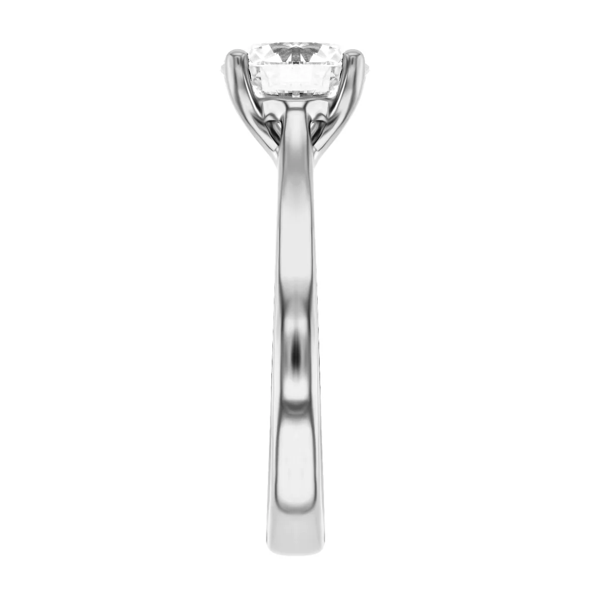 1.56ct Eloise Brilliant Cut Diamond Engagement Ring | Platinum - Image 10