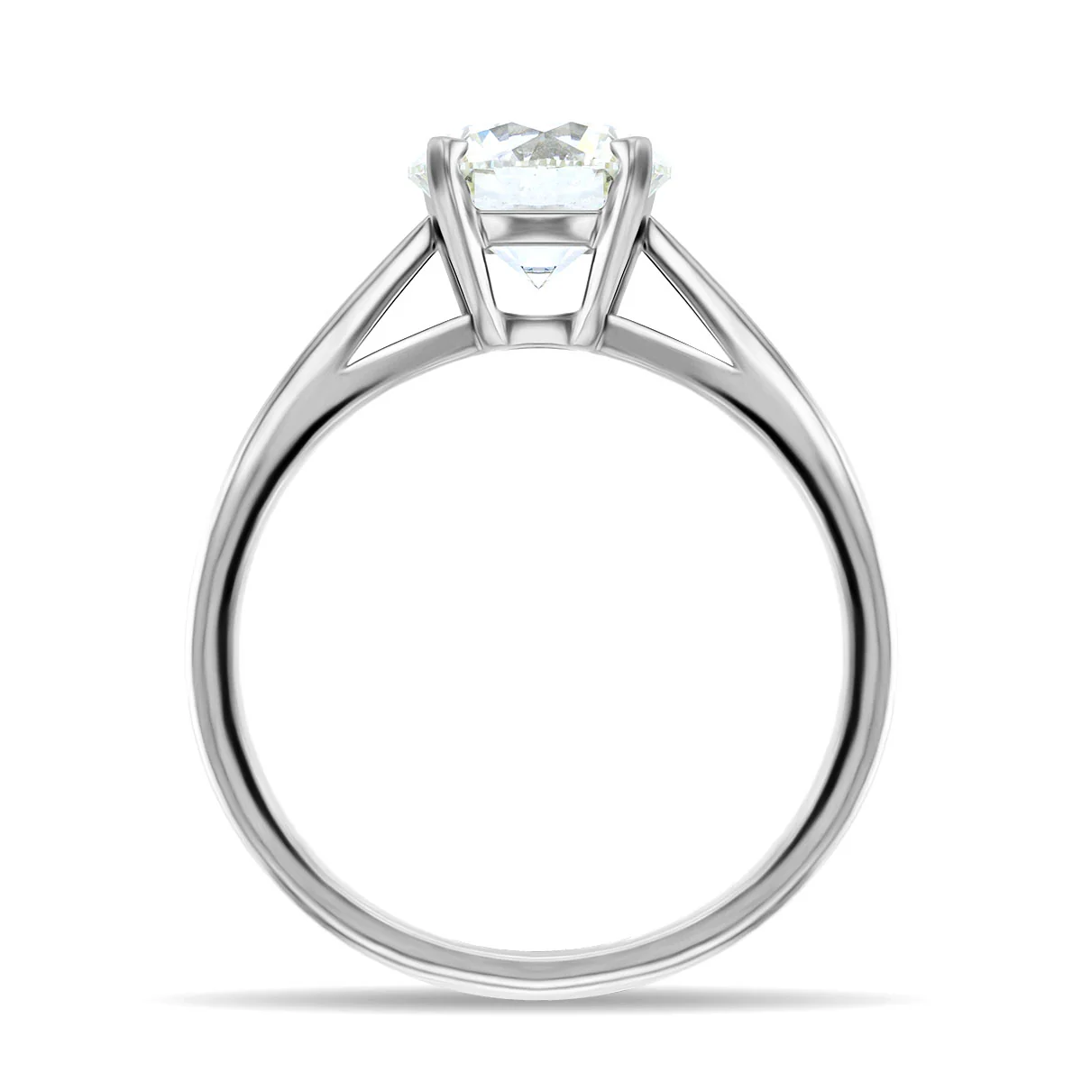 1.71ct Juliette Brilliant Cut Diamond Solitaire Engagement Ring | Platinum - Image 4
