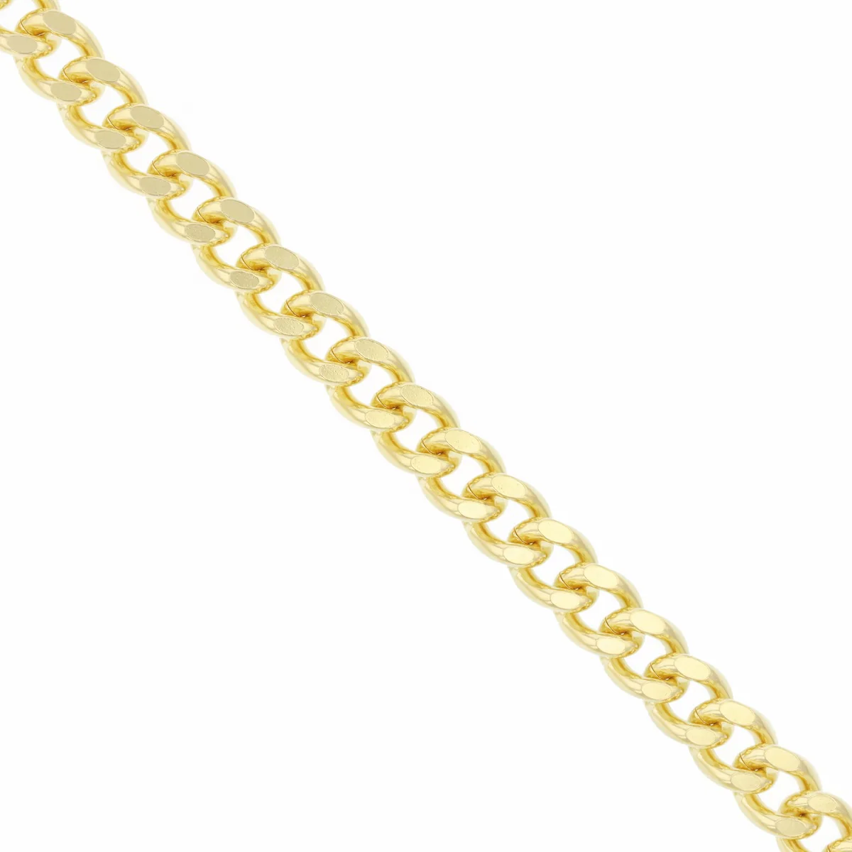 18.5" Plain Curb Chain Necklace (81.8g) | Pre-Loved | 9K Yellow Gold - Image 3