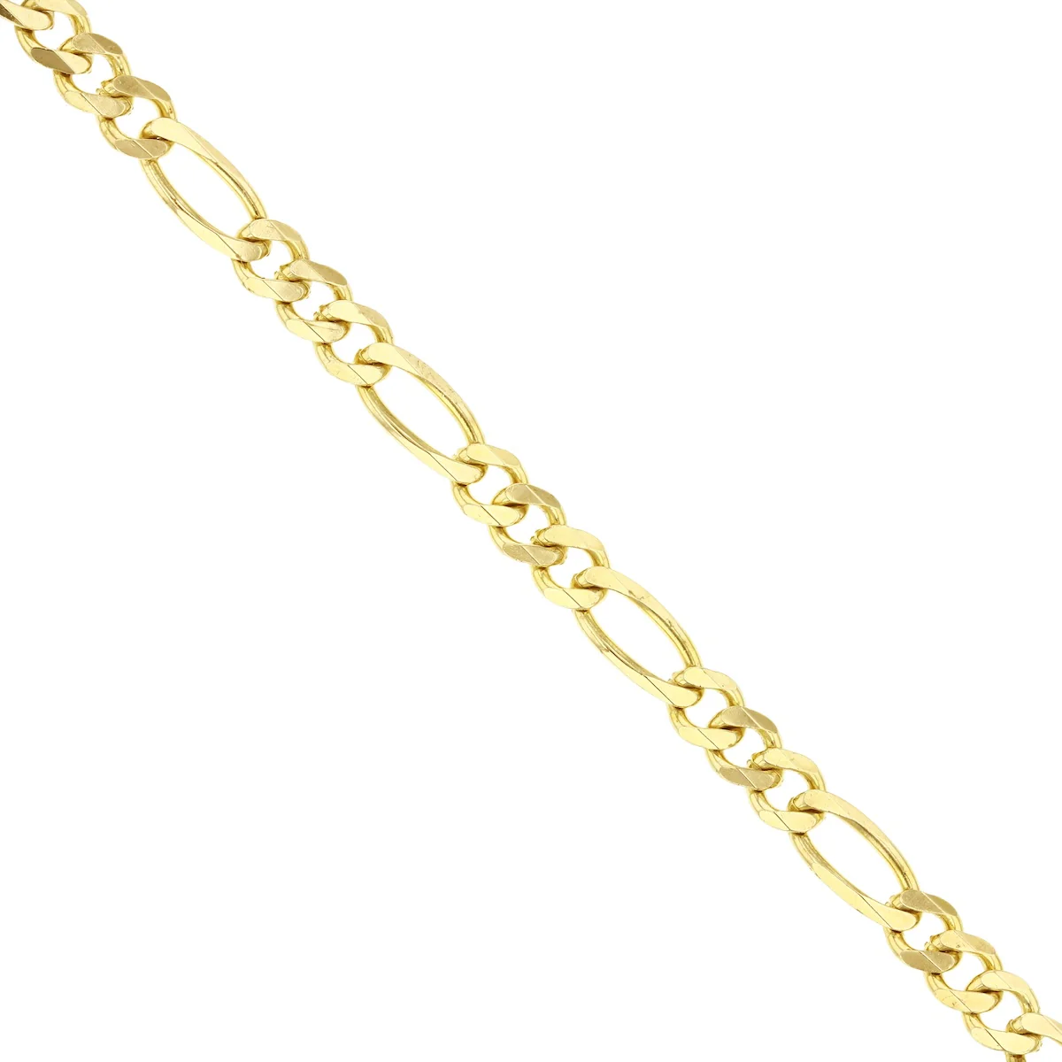 18" Figaro Link Necklace (10.9g) | Pre-Loved | 9K Yellow Gold - Image 3