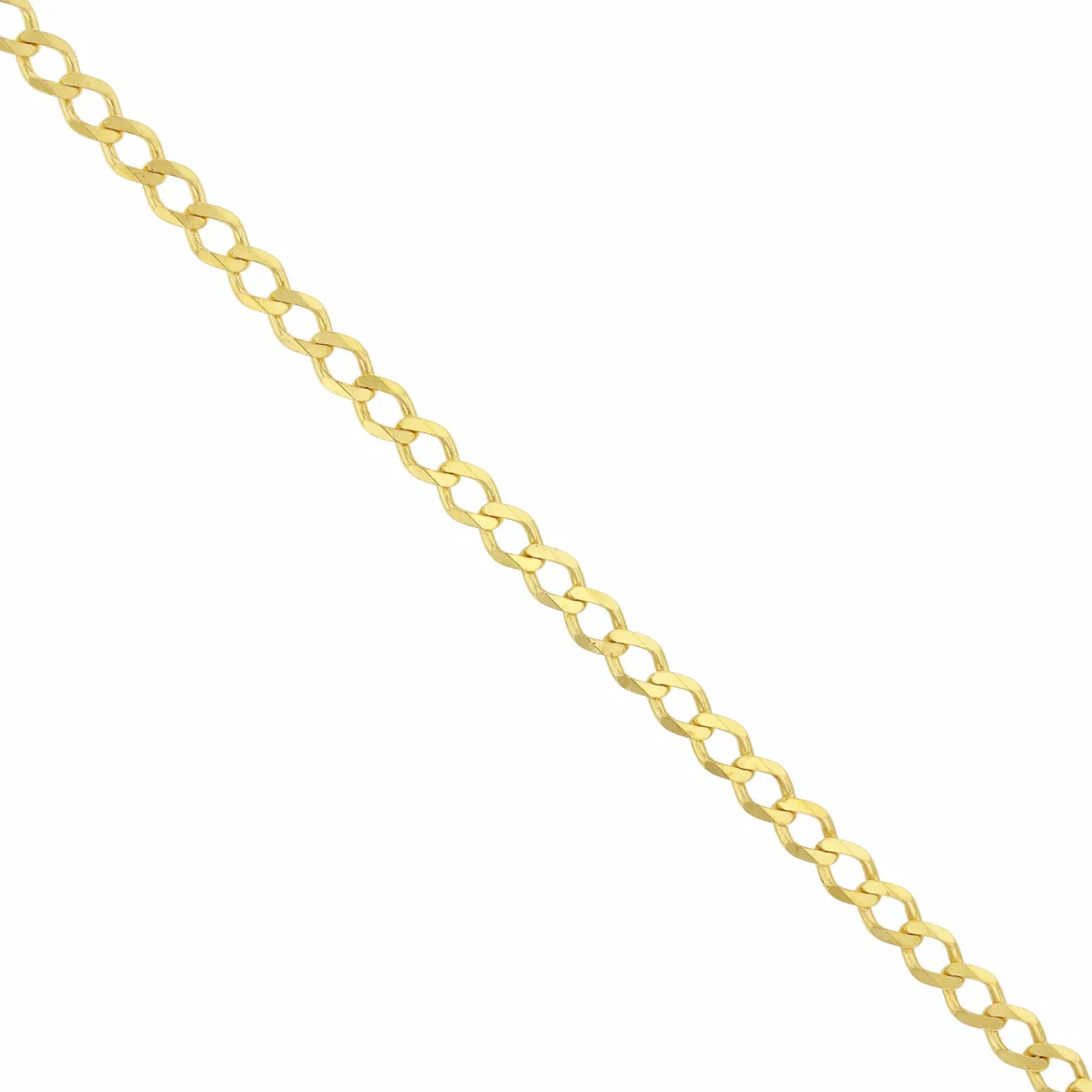 20" Curb Necklace (8g) | Pre-Loved | 9K Yellow Gold - Image 3