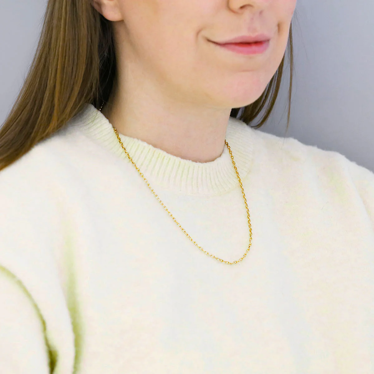 20" Diamond Cut Belcher Necklace (5.47g) | Pre-Loved | 9K Yellow Gold - Image 4