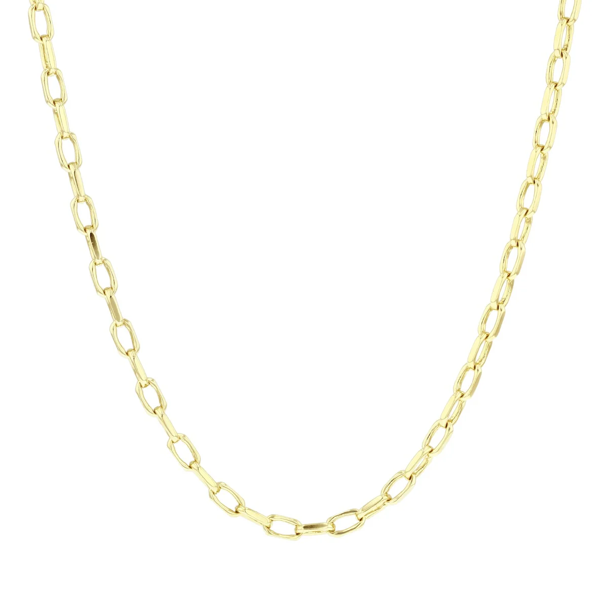 24" Trace Link Chain Necklace (14.7g) | Pre-Loved | 9K Yellow Gold