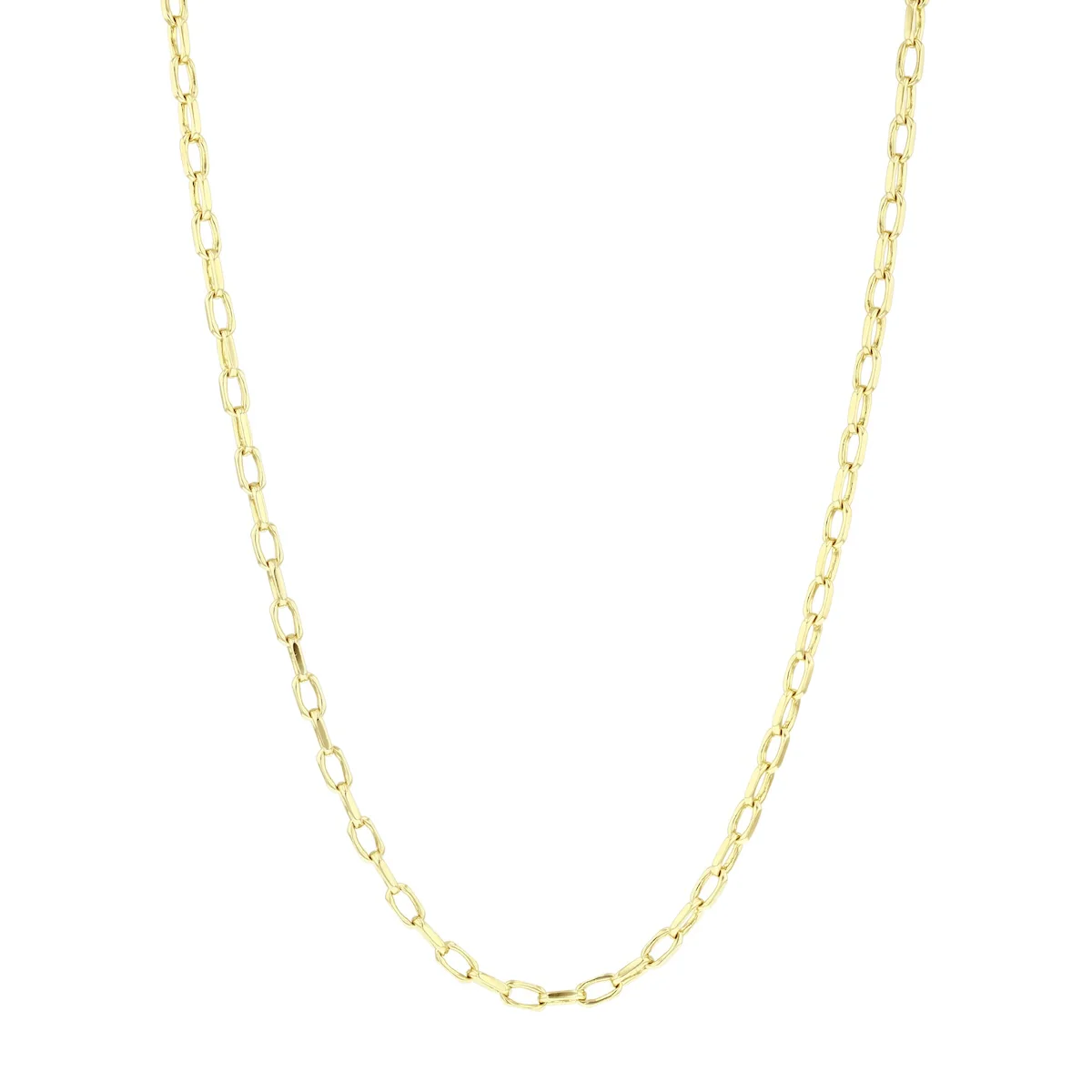 24" Trace Link Chain Necklace (14.7g) | Pre-Loved | 9K Yellow Gold - Image 2