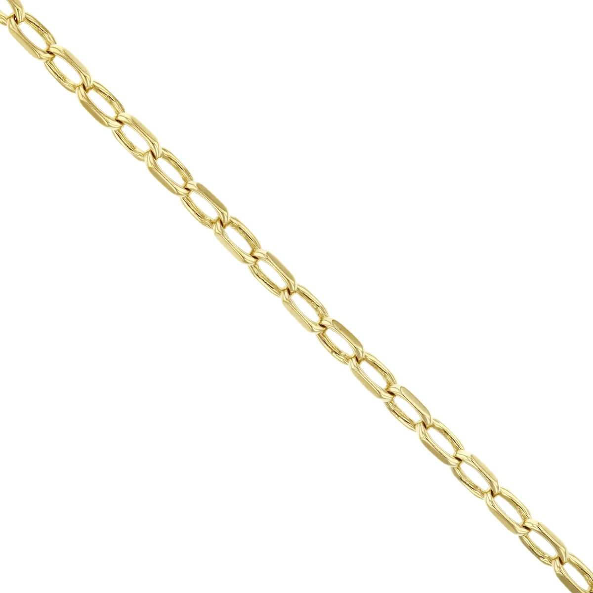 24" Trace Link Chain Necklace (14.7g) | Pre-Loved | 9K Yellow Gold - Image 3