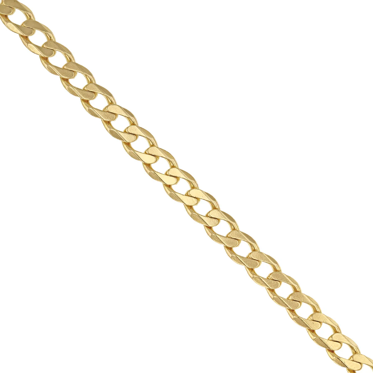 7.5" Curb Link Bracelet | Pre-Loved | 9K Yellow Gold - Image 2