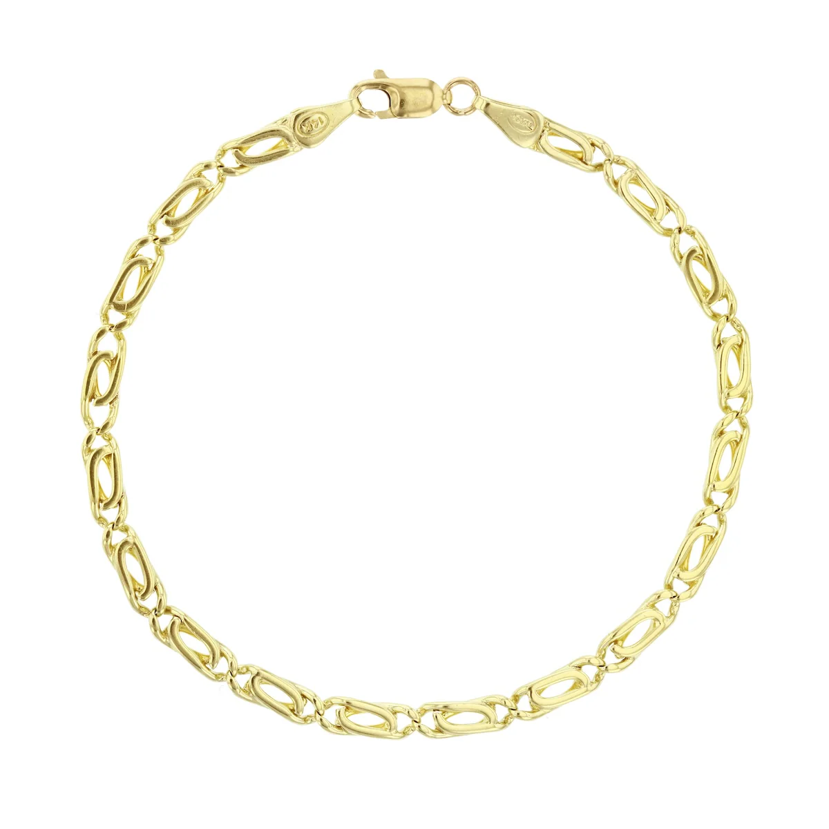 7" Fancy Link Bracelet | Pre-Loved | 14K Yellow Gold