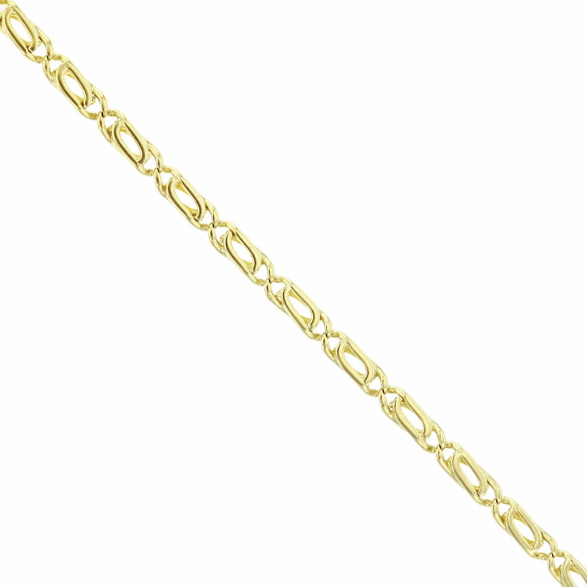 7" Fancy Link Bracelet | Pre-Loved | 14K Yellow Gold - Image 2