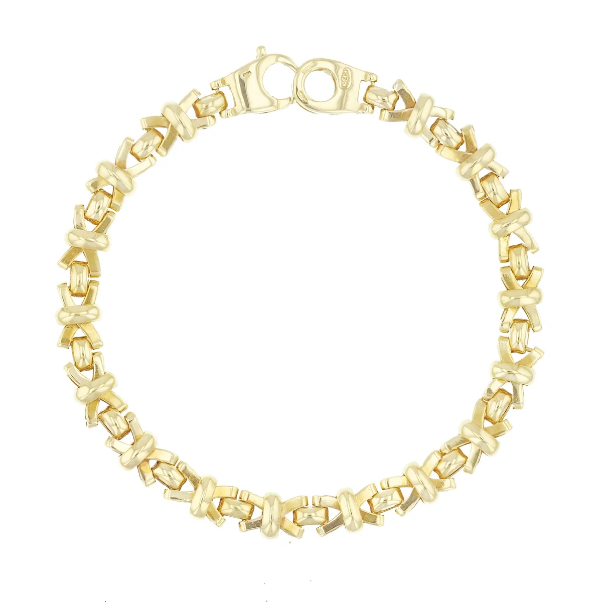 8" Fancy Link Bracelet (11.6g) | Pre-loved | 9K Yellow Gold
