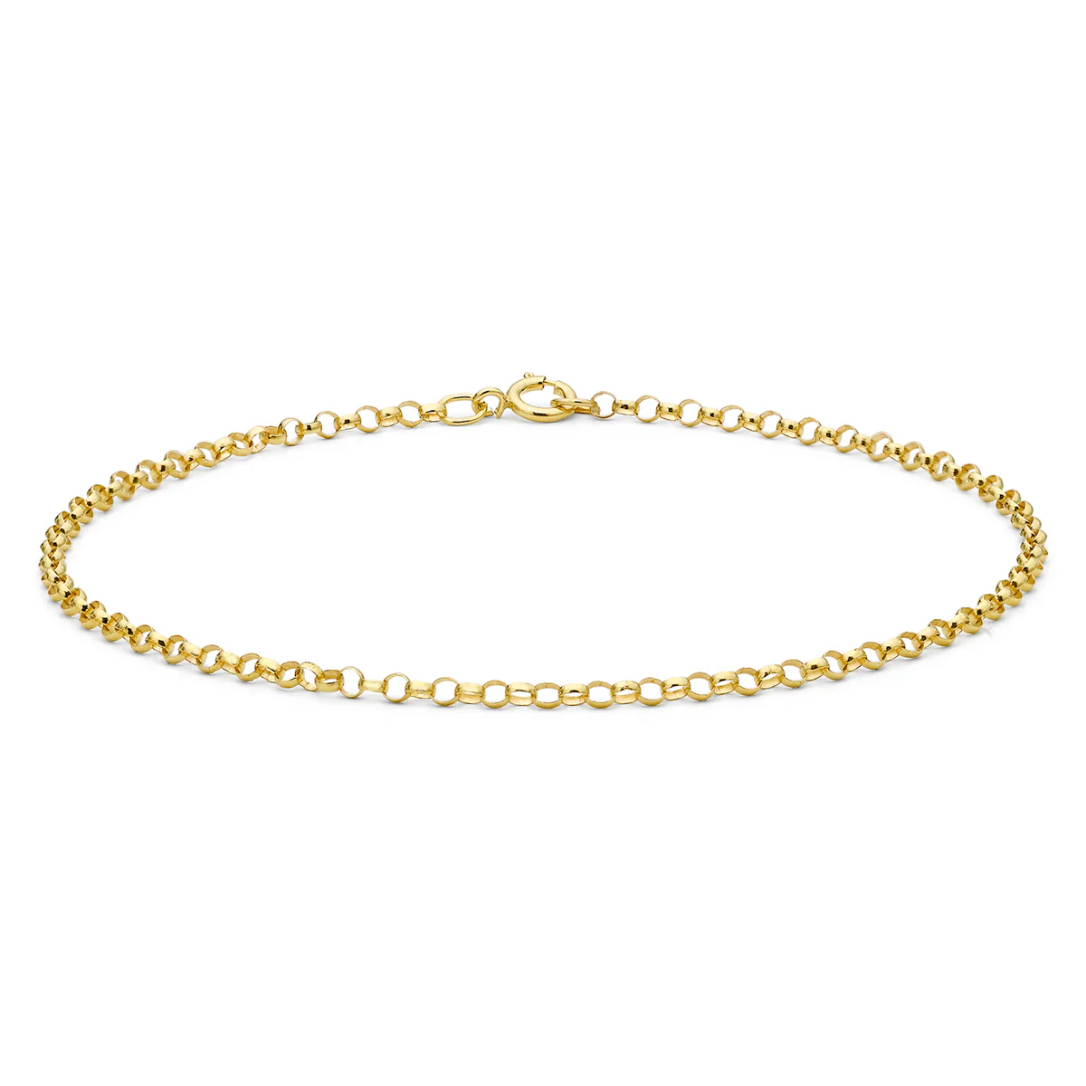 Charm Collection Belcher Link Bracelet | Solid 9K Gold