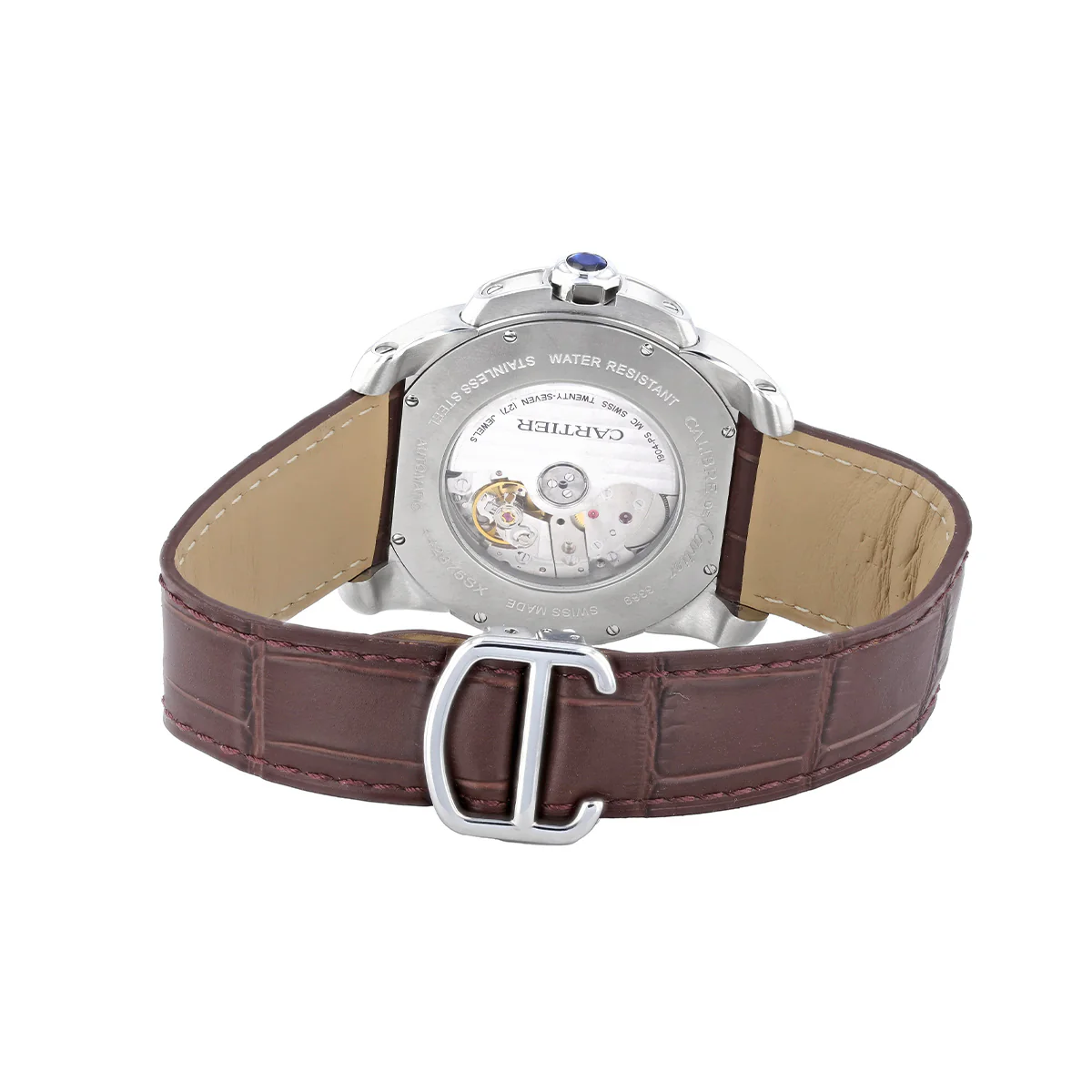 Cartier, Calibre de Cartier, 18ct Rose Gold and Stainless Steel | Pre-Owned | W7100051 - 2013 - Image 6