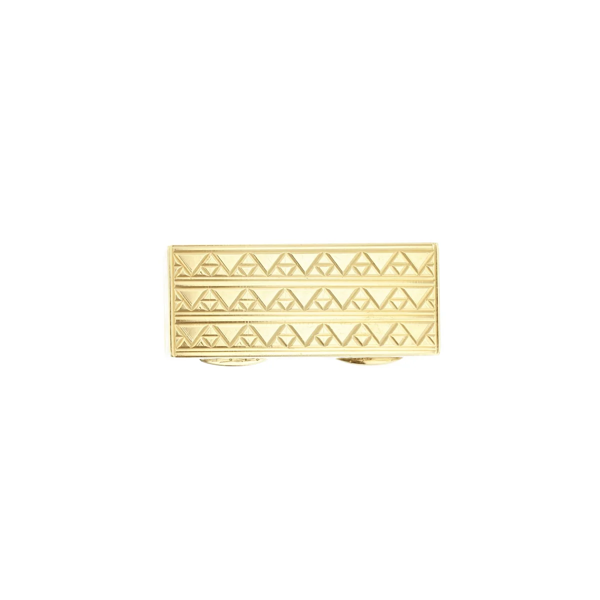 Cartier London 1934 Art Deco Engraved Pill Box | Pre-Loved | 9K Yellow Gold - Image 2