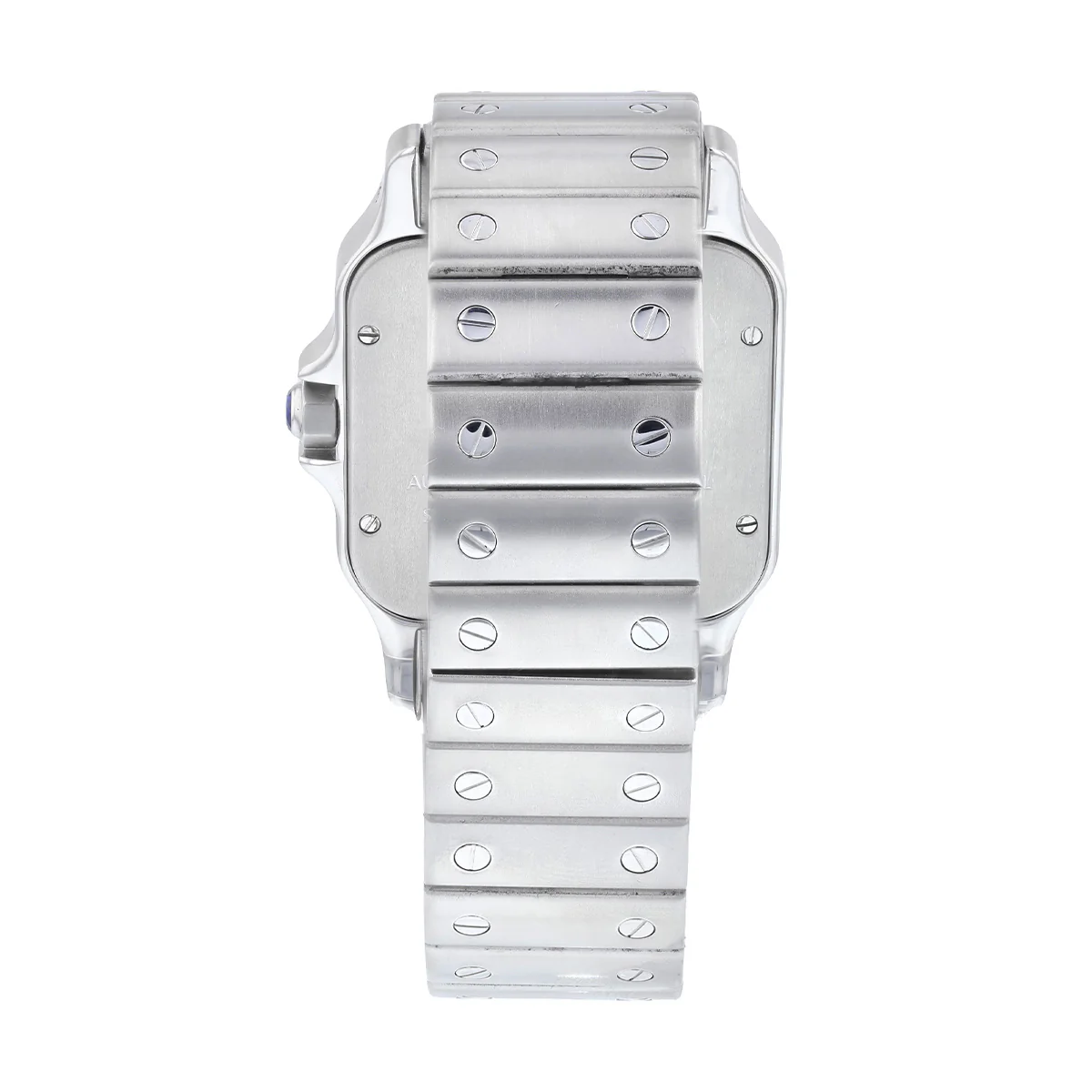 Cartier, Santos Galbée, Stainless Steel | Pre-Owned | W20098D6 - 2013 - Image 6