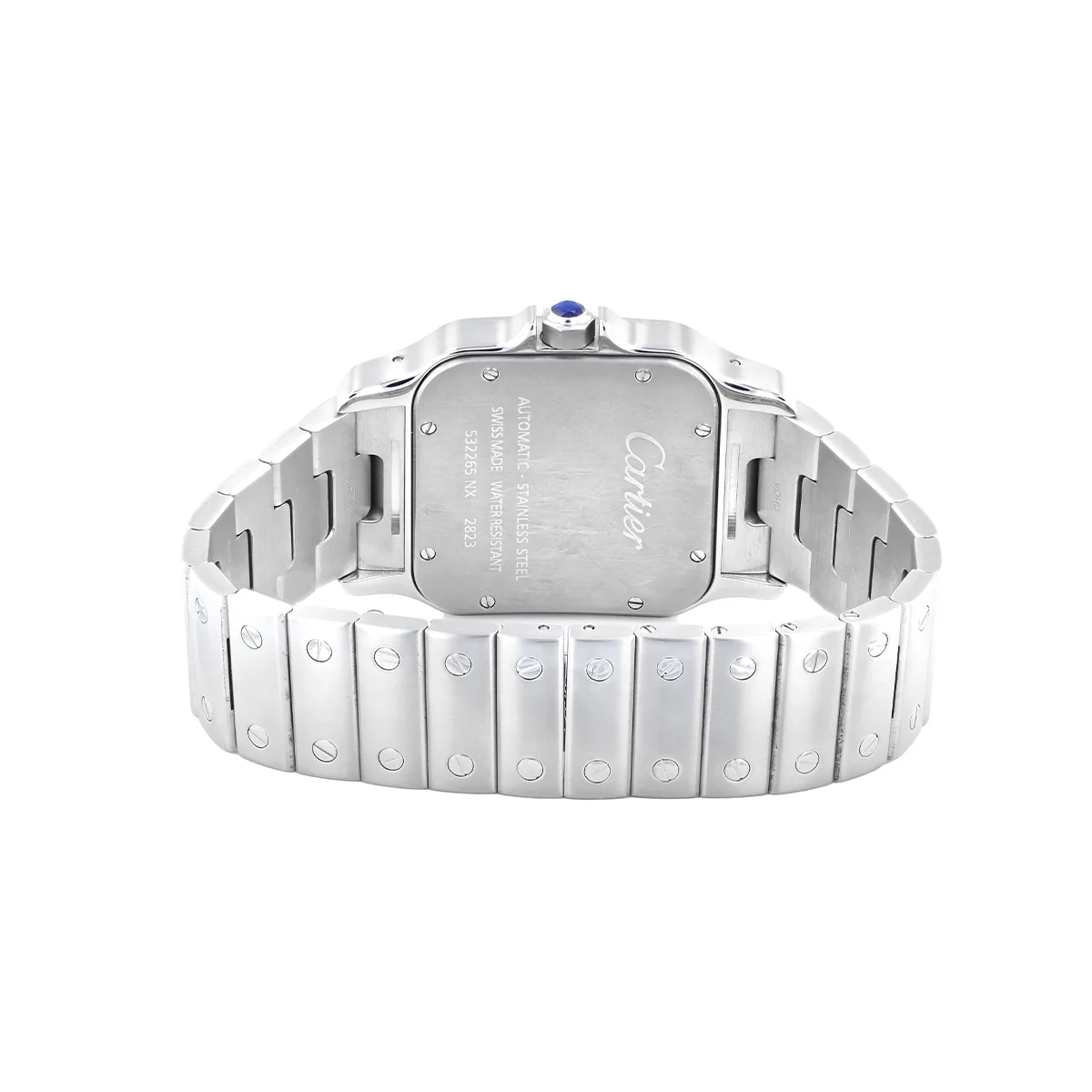 Cartier, Santos Galbée, Stainless Steel | Pre-Owned | W20098D6 - 2013 - Image 7