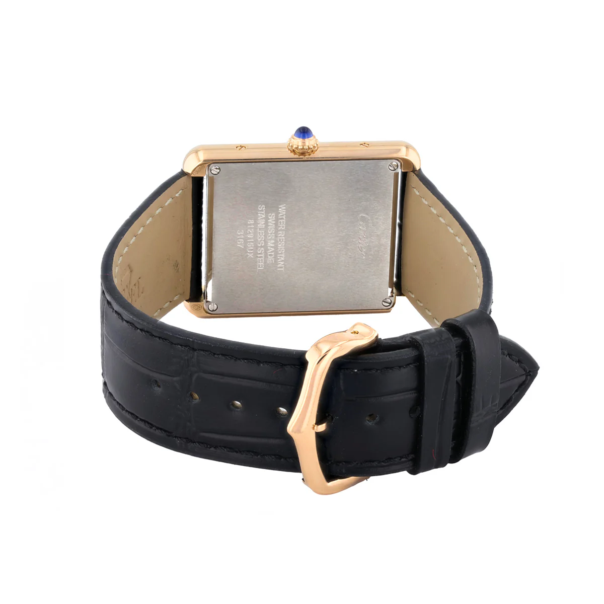Cartier, Tank Solo, 18ct Rose Gold and Stainless Steel | Pre-Owned | W5200025 - 2016 - Image 6