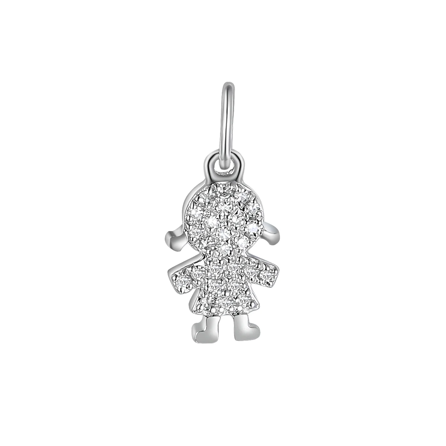 Charm Collection Diamond Embellished Girl / Boy Motifs | Solid 9K Gold
