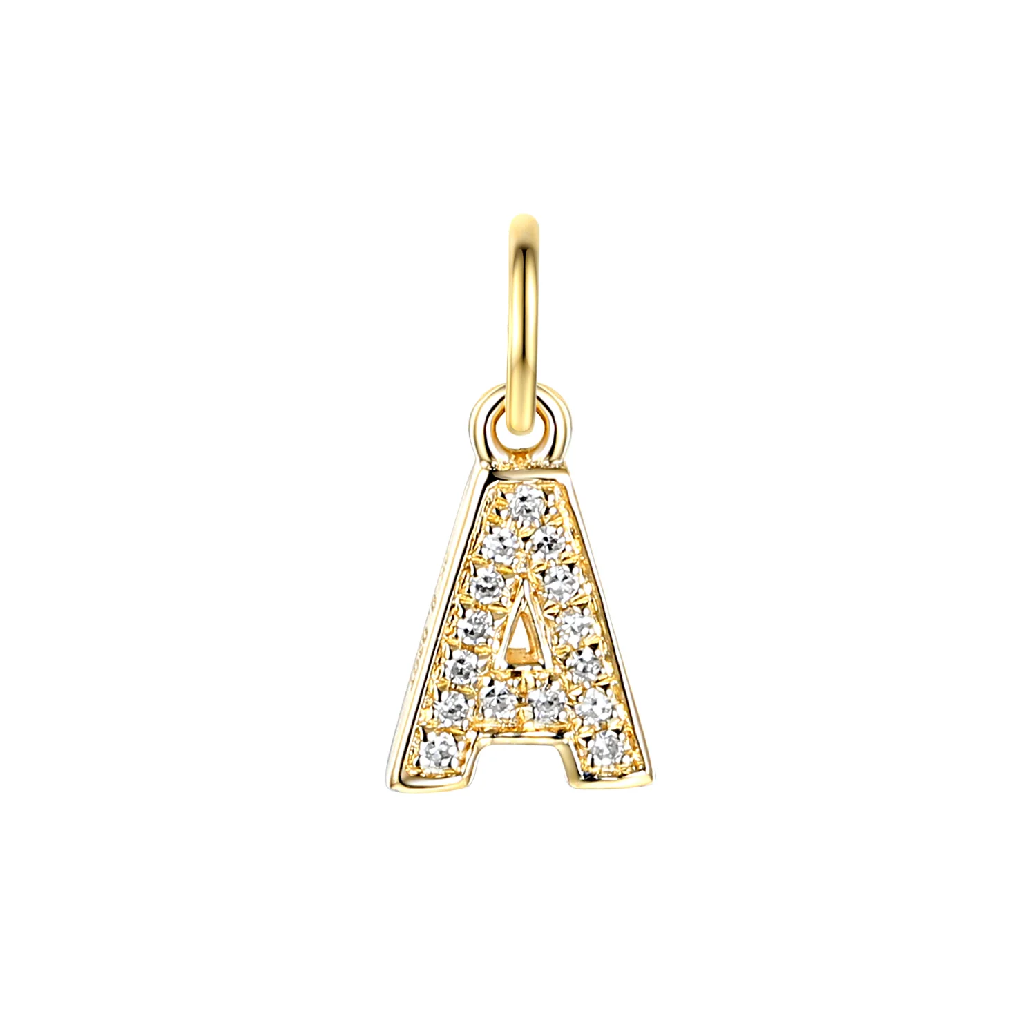 Charm Collection Diamond Embellished Initials | Solid 9K Gold