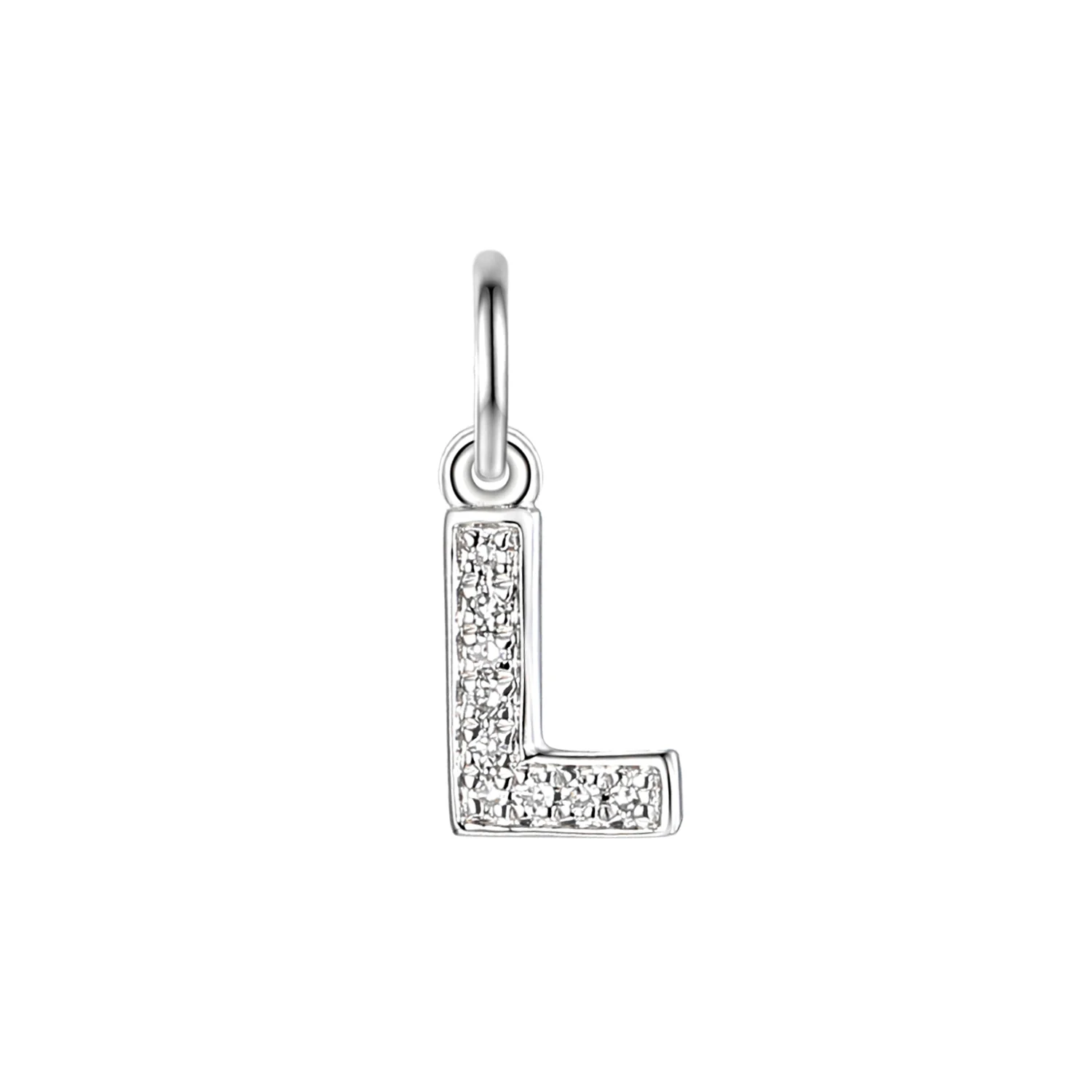 Charm Collection Diamond Embellished Initials | Solid 9K Gold - Image 4