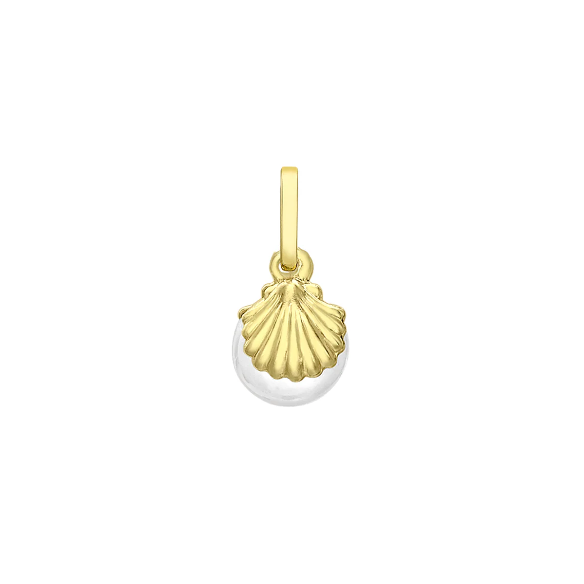 Charm Collection Shell and Pearl | 9K Yellow Gold