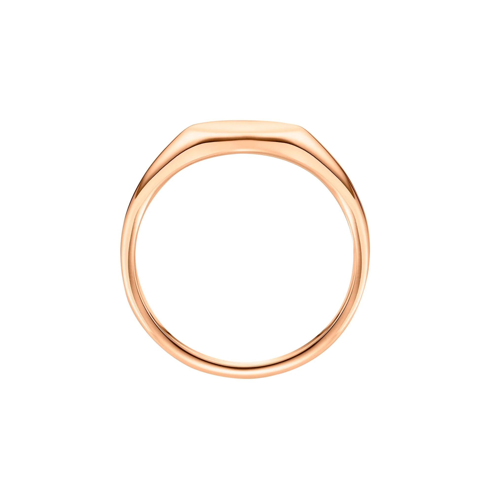 Classic Heavy Medium Oval Signet Ring | Gents - Image 9