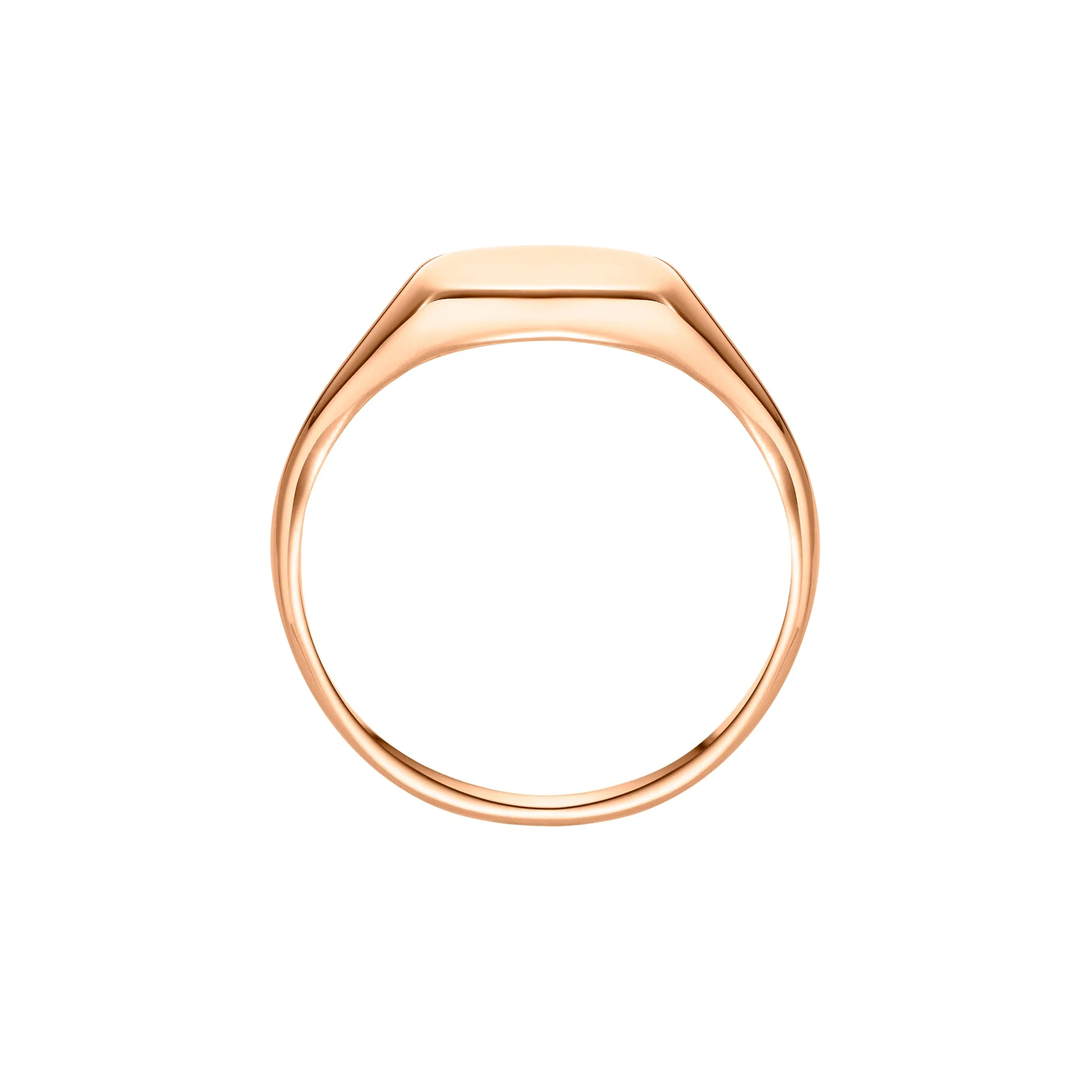 Elongated Cushion Signet Ring | Gents - Image 9