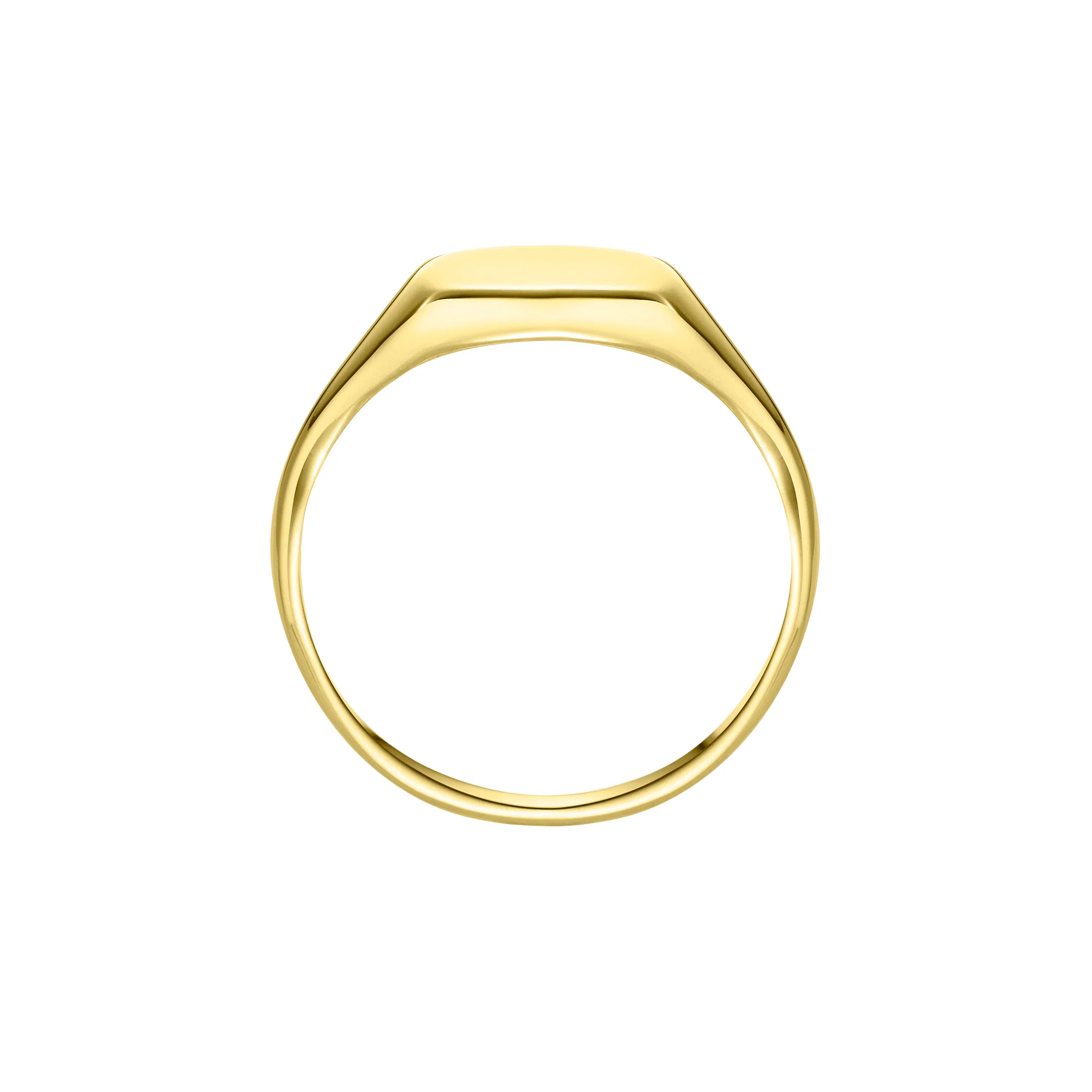 Elongated Cushion Signet Ring | Ladies - Image 3