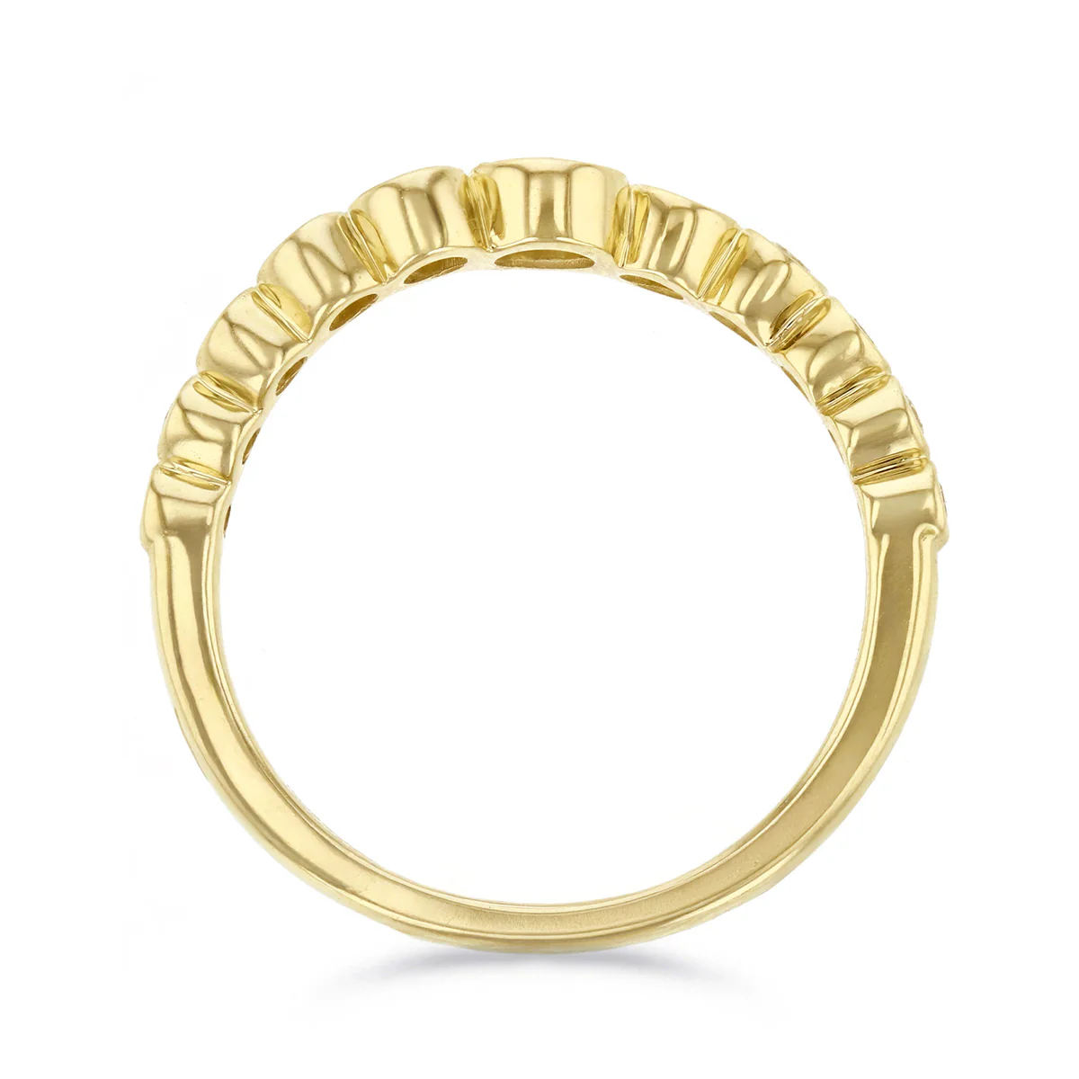 Everyday Diamonds 0.39ct Lab Grown Diamond Bezel Set Dress Ring | 9K Yellow Gold - Image 5