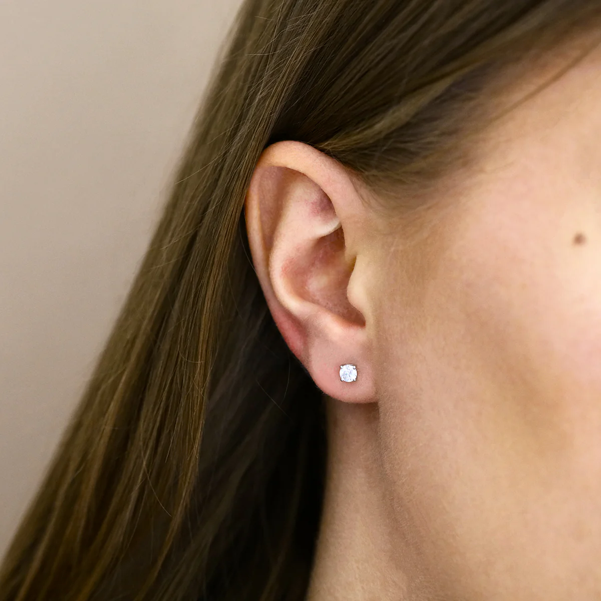 Everyday Diamonds 0.50ct Brilliant Cut Lab Grown Diamond Stud Earrings | 9K White Gold - Image 5