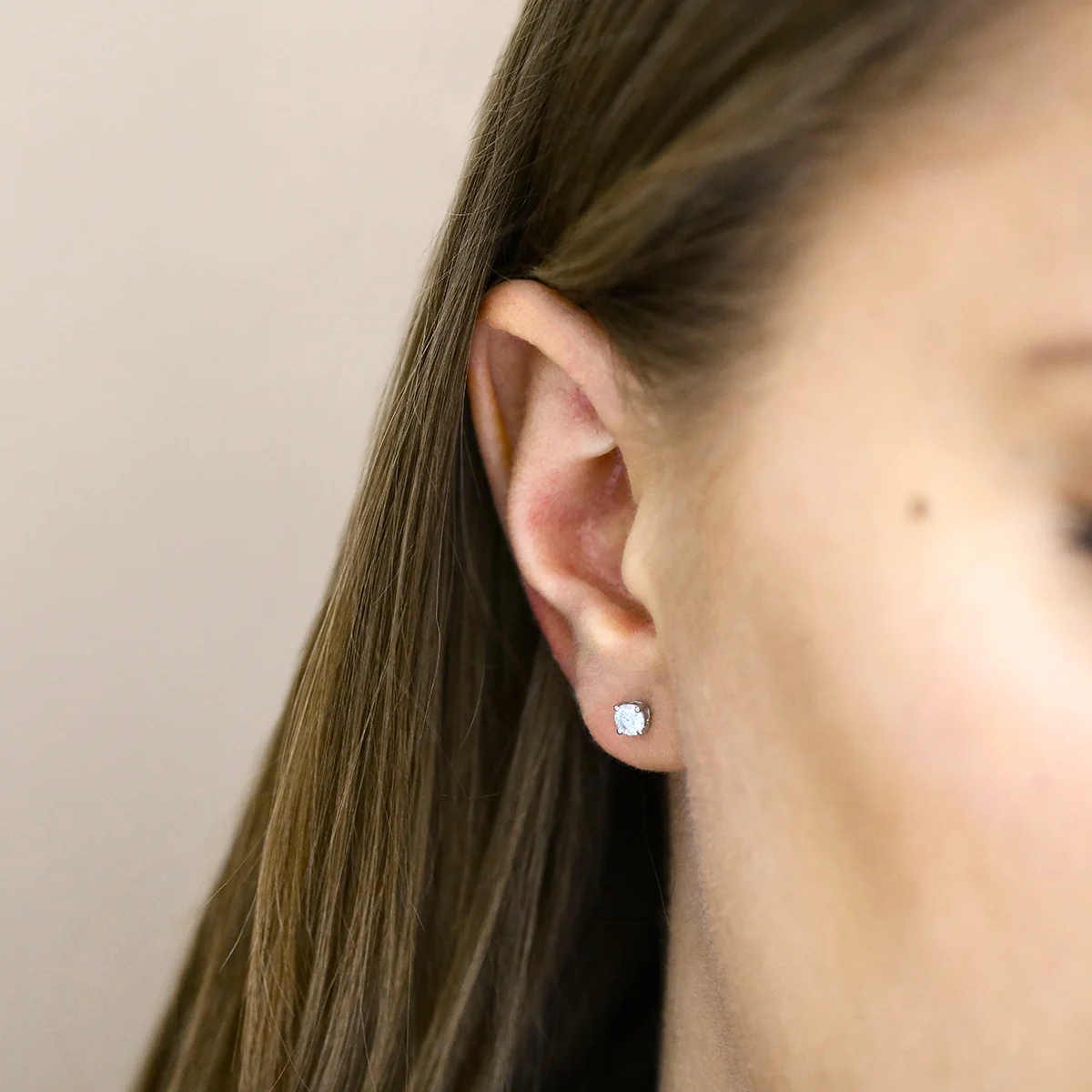 Everyday Diamonds 0.50ct Brilliant Cut Lab Grown Diamond Stud Earrings | 9K White Gold - Image 6