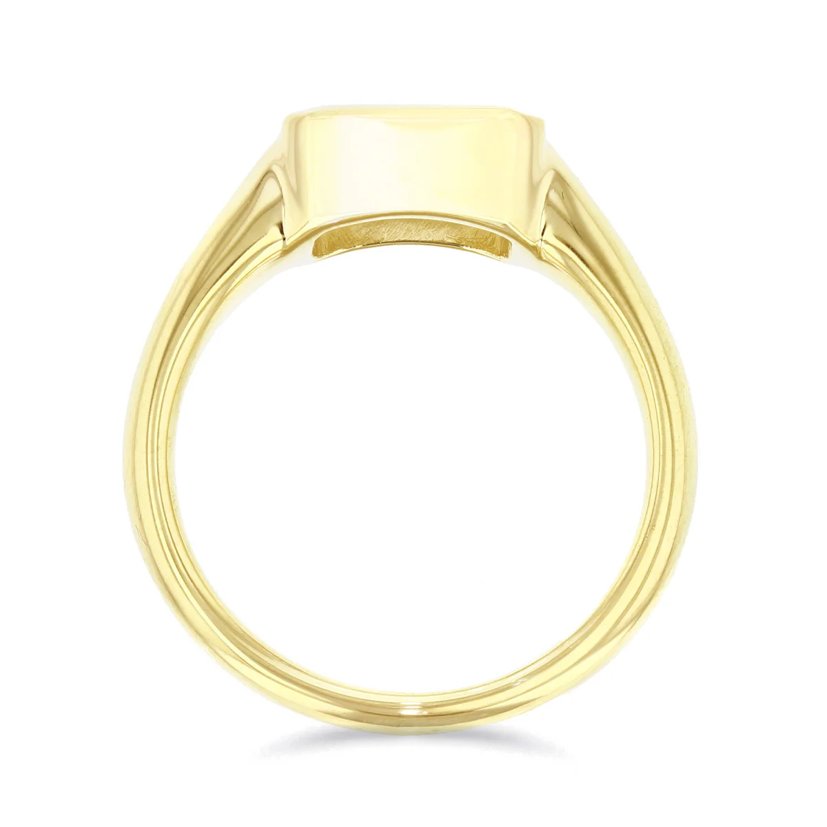 Everyday Diamonds 1.00ct Emerald Cut Lab-Grown Diamond Ring | 9K Yellow Gold - Image 5
