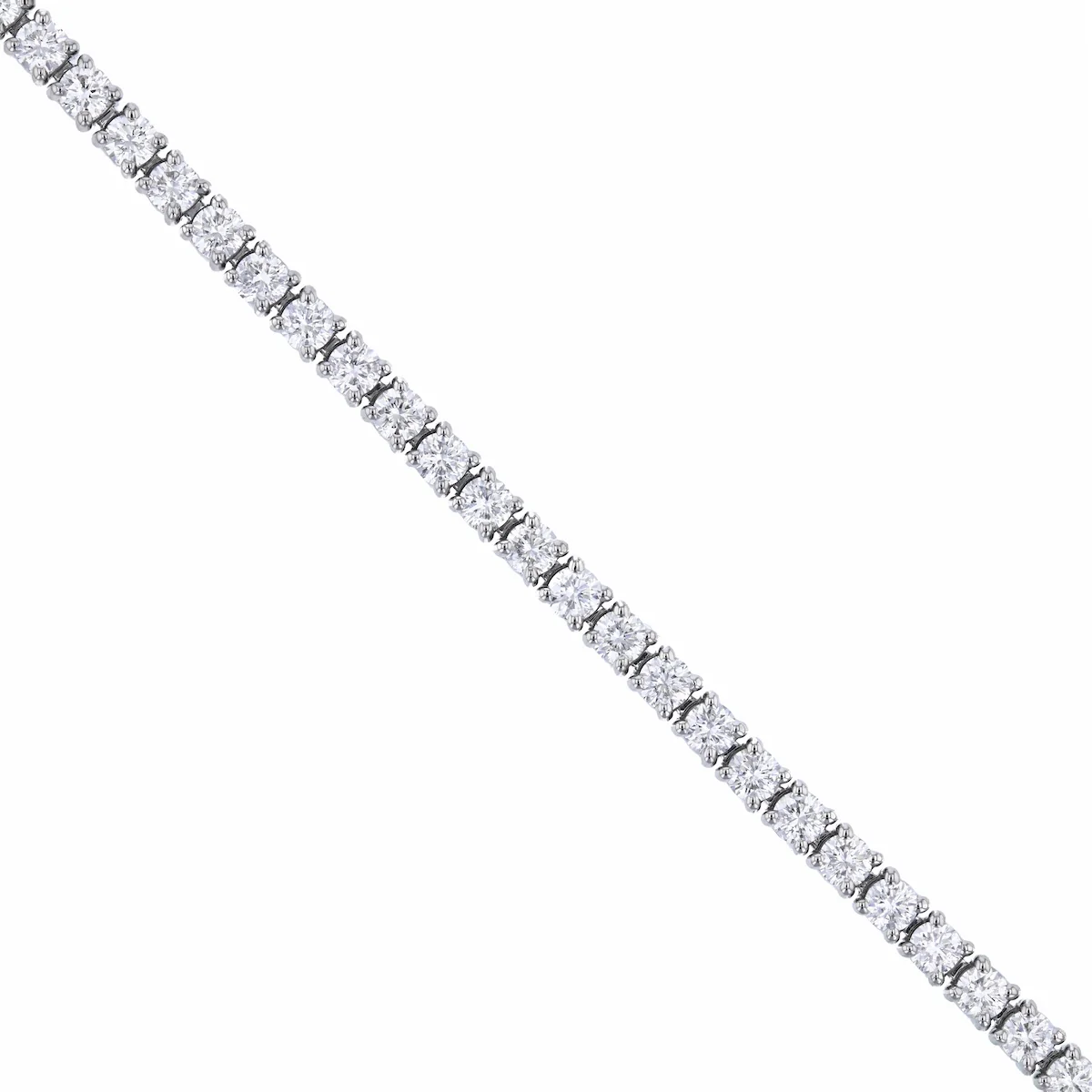 Everyday Diamonds 4.00ct Brilliant Cut Finesse Tennis Bracelet | 18K White Gold - Image 2