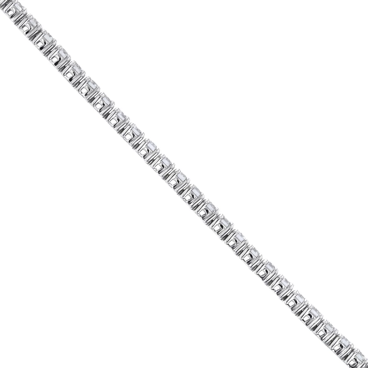Everyday Diamonds 4.00ct Brilliant Cut Finesse Tennis Bracelet | 18K White Gold - Image 3