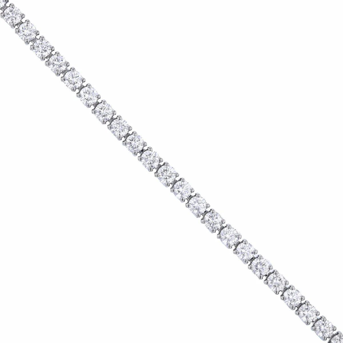 Everyday Diamonds 5.00ct Brilliant Cut Tennis Bracelet | 18K White Gold - Image 2