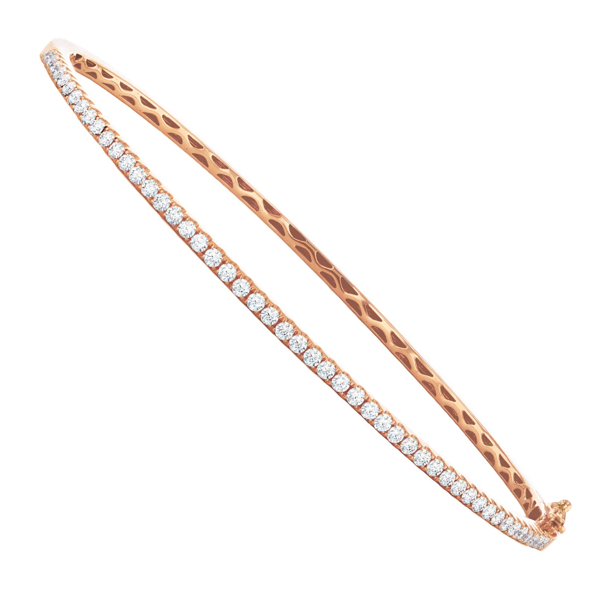 Everyday Diamonds Collection 0.66ct Diamond Claw Set Bangle | 18K Yellow Gold - Image 4