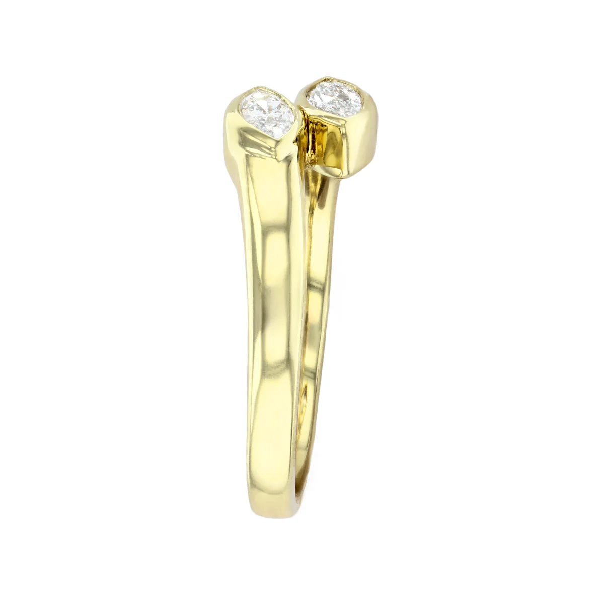 Everyday Diamonds Collection Marquise Diamond Twist Ring | 18K Yellow Gold - Image 4