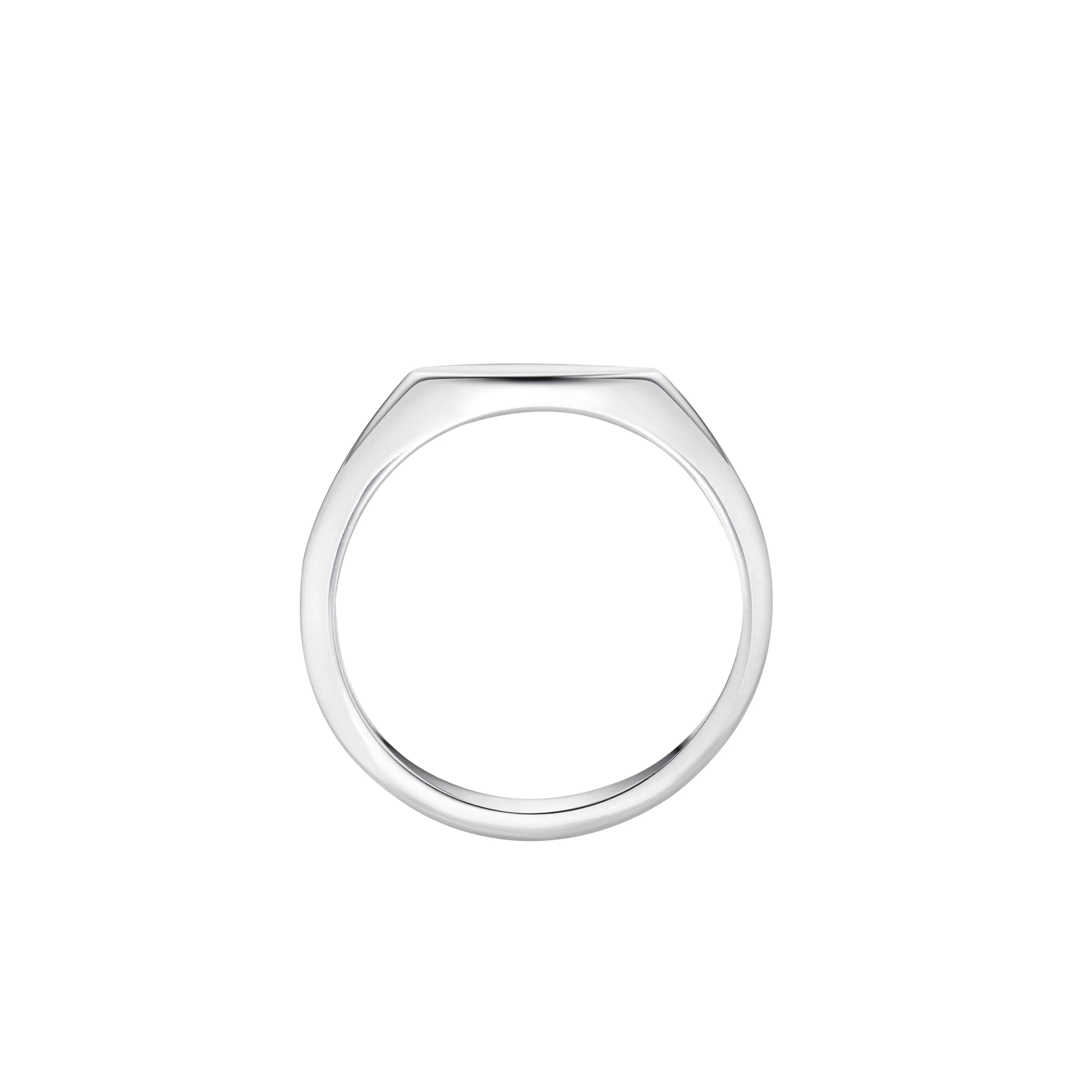Fine Eclipse Oval Signet Ring | Ladies - Image 5