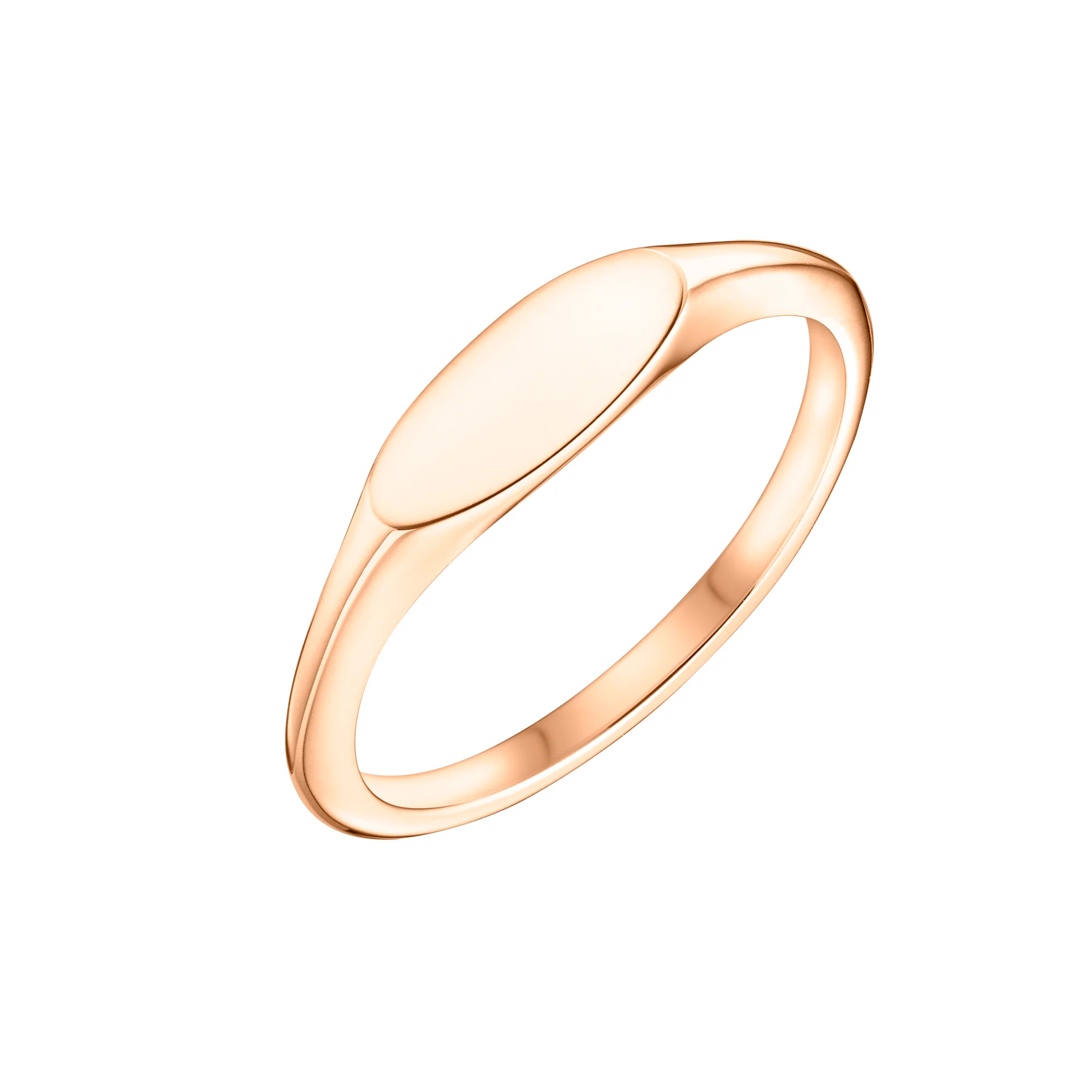 Fine Eclipse Oval Signet Ring | Ladies - Image 7