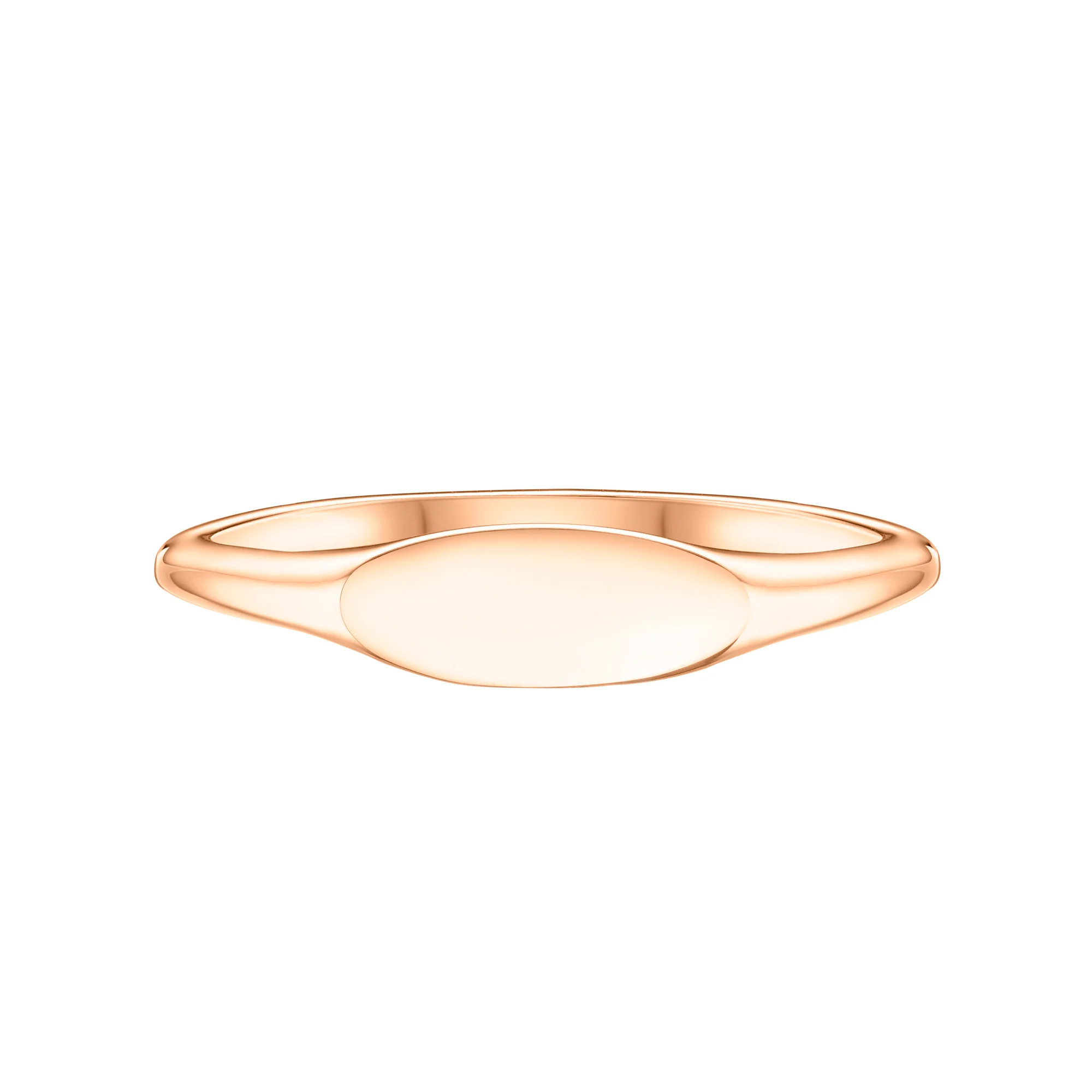 Fine Eclipse Oval Signet Ring | Ladies - Image 9