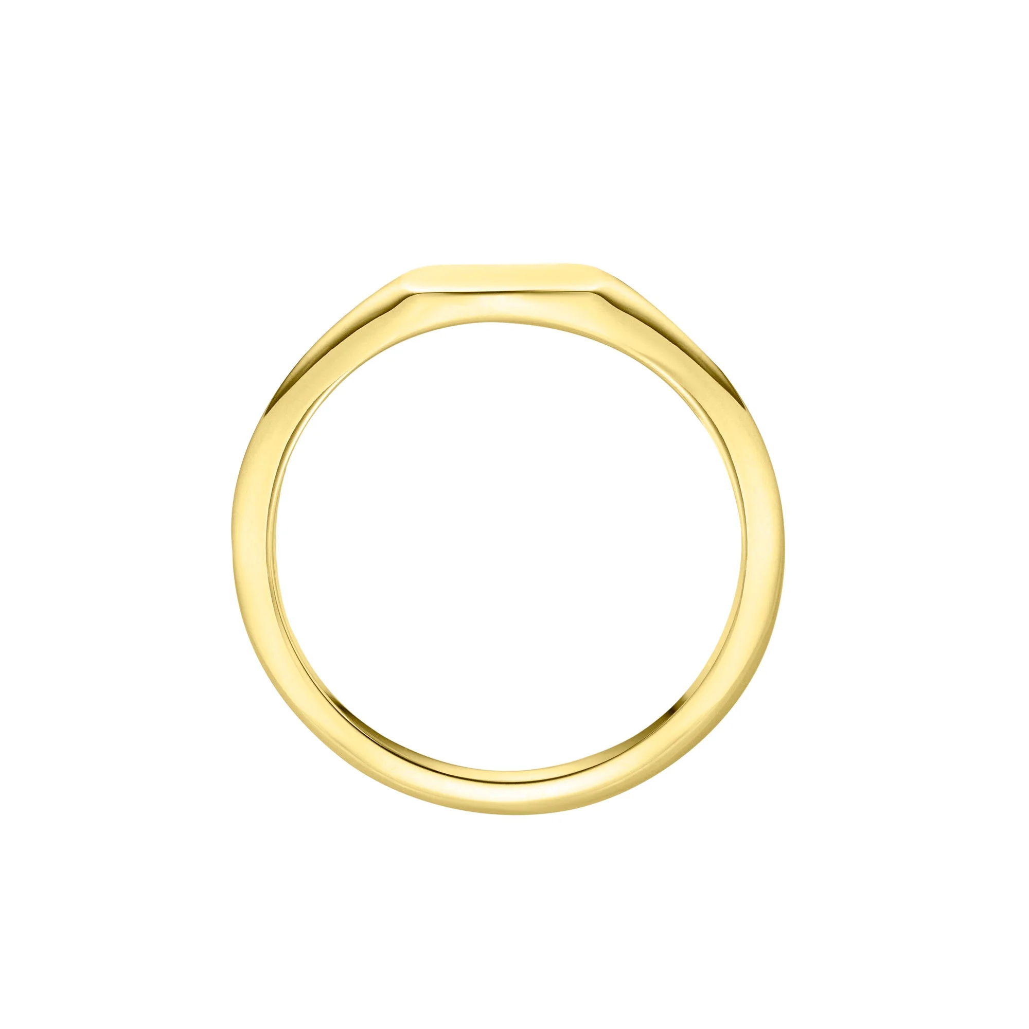 Fine Hexagonal Signet Ring | Gents - Image 3