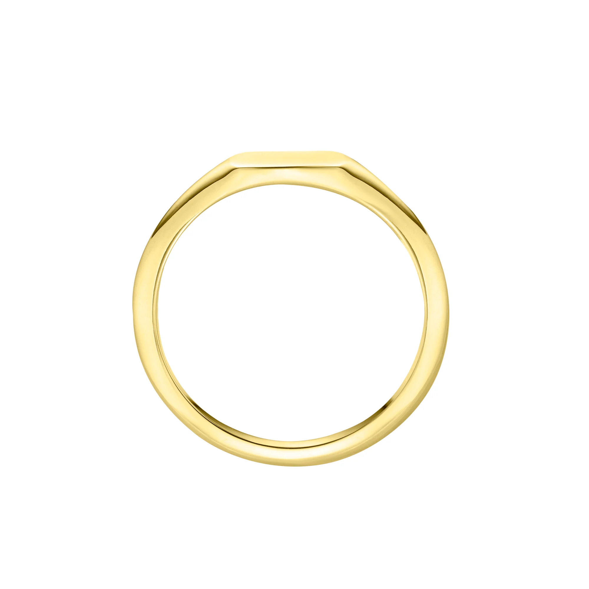Fine Hexagonal Signet Ring | Ladies - Image 3