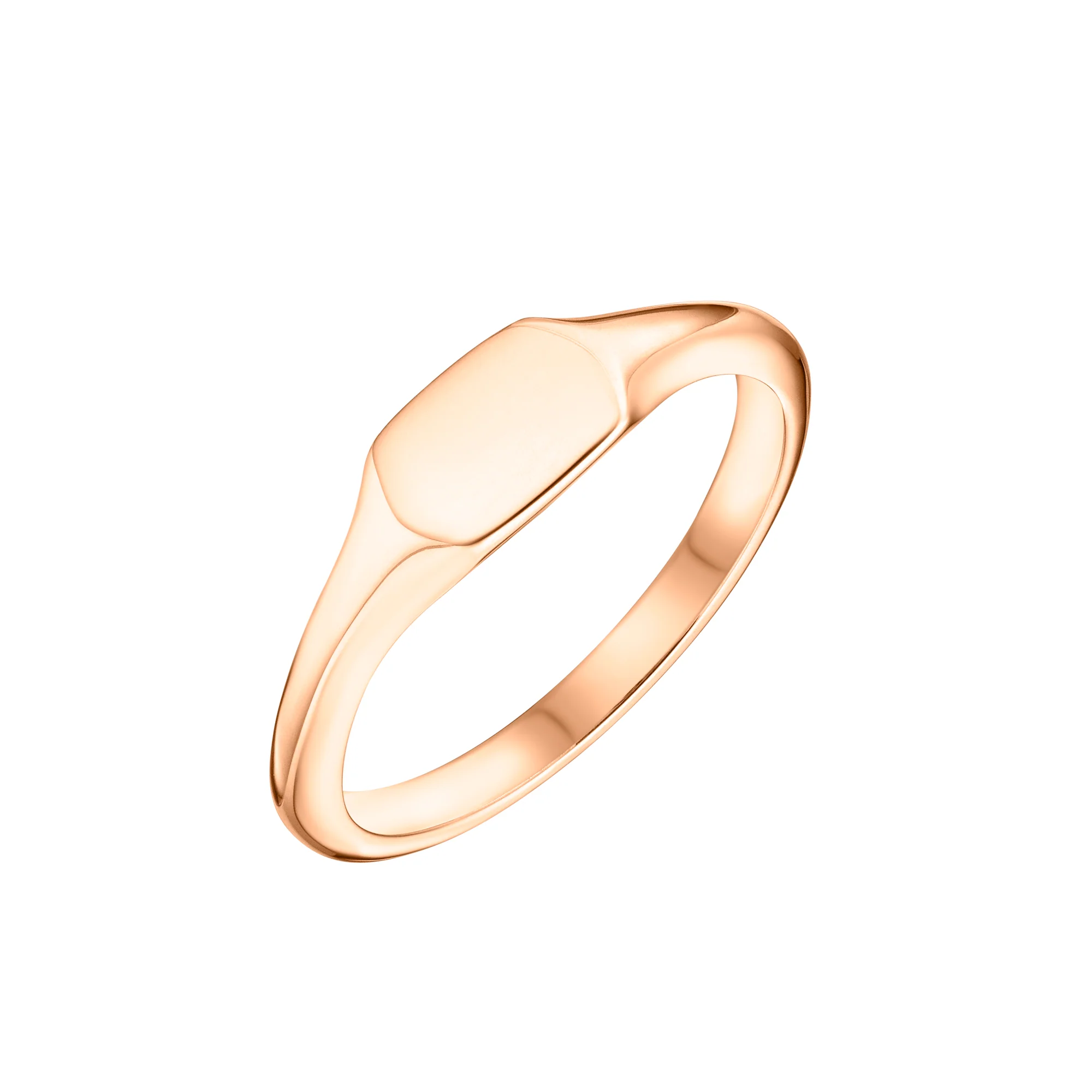 Fine Hexagonal Signet Ring | Ladies - Image 8