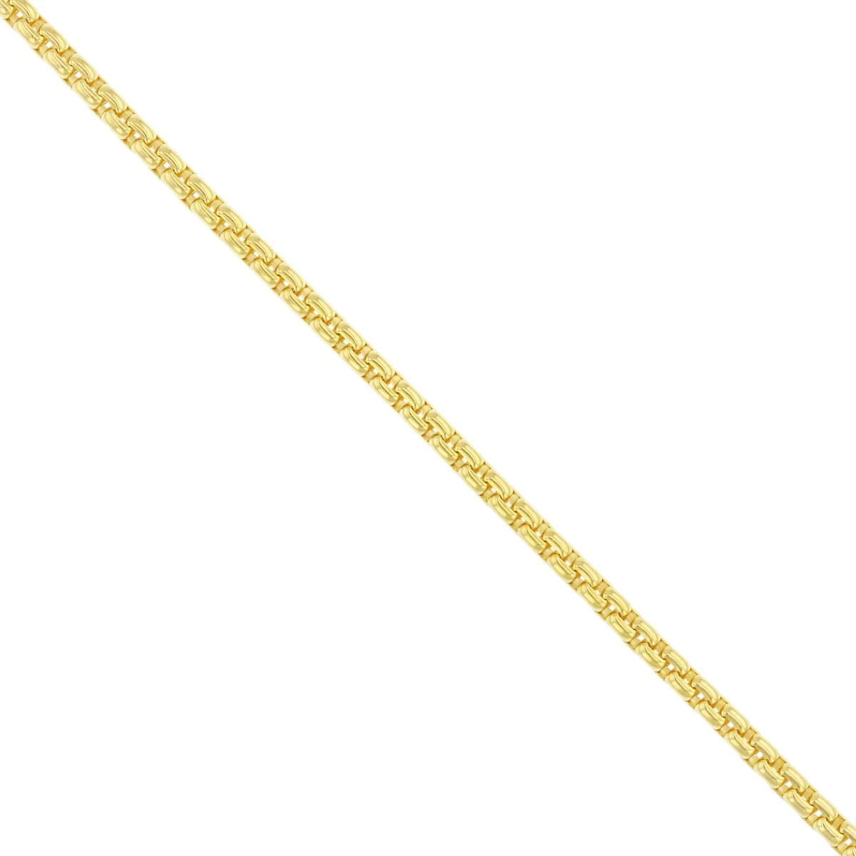 Fope 2mm Belcher Chain Necklace | Pre-Loved | 18K Yellow Gold - Image 3