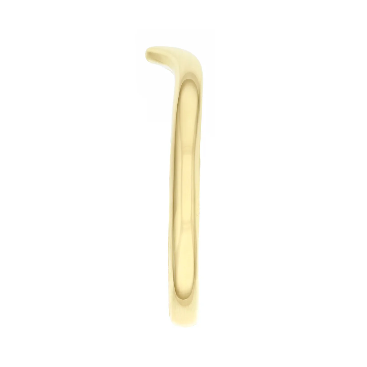 Grace Wishbone Plain Wedding Ring | 18K Yellow Gold - Image 4