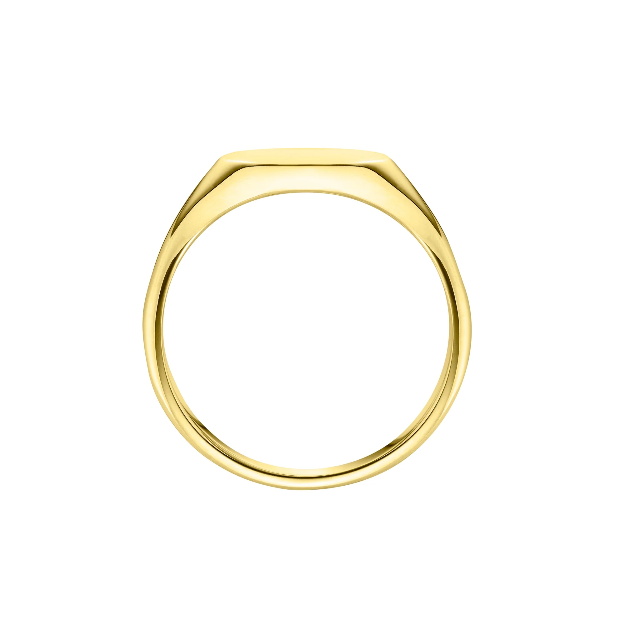 Heavy Elongated Oval Signet Ring | Gents - Image 2
